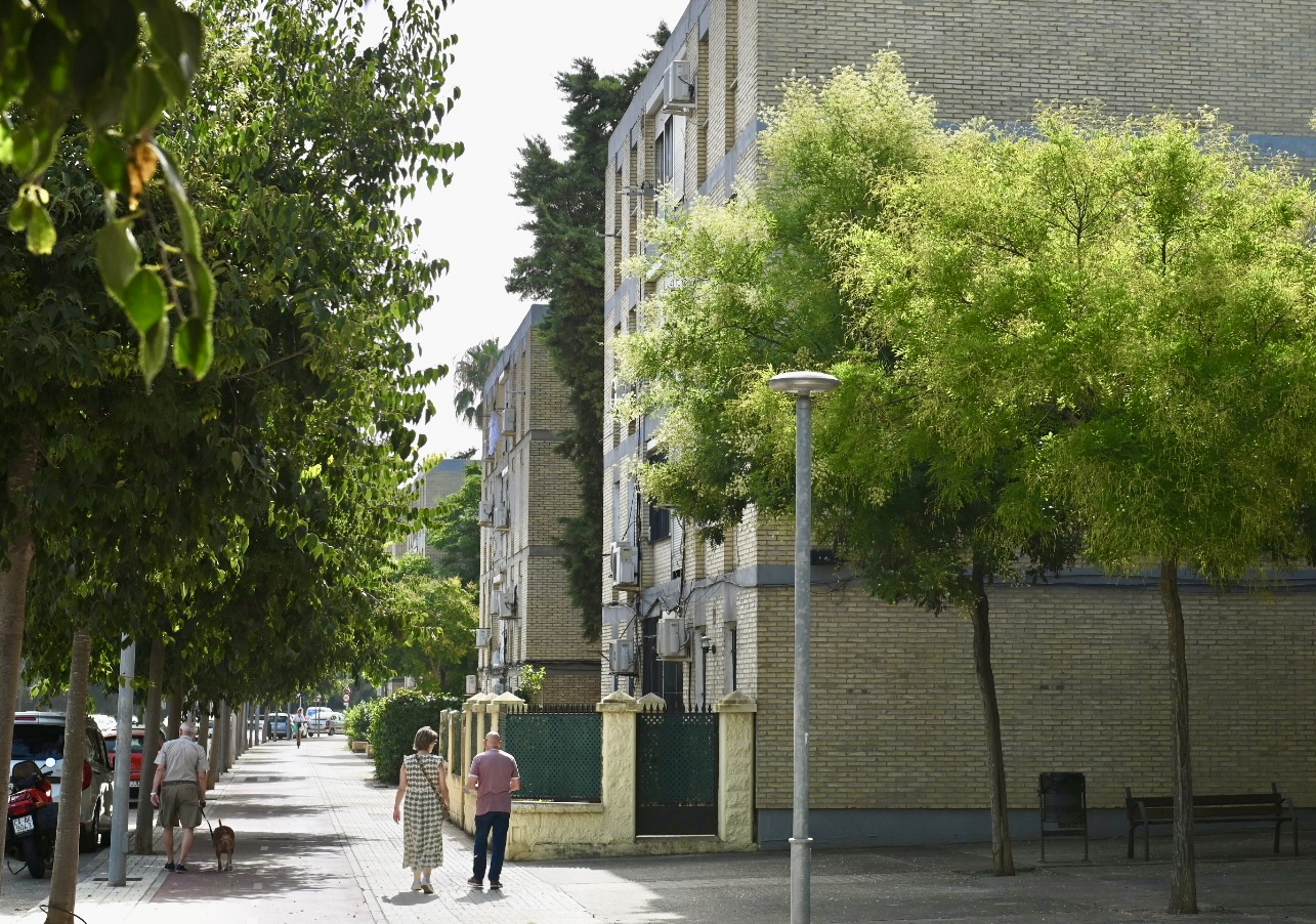 Archivo. Una de las comunidades subvencionadas está en la avenida Ingeniero Ángel Mayo