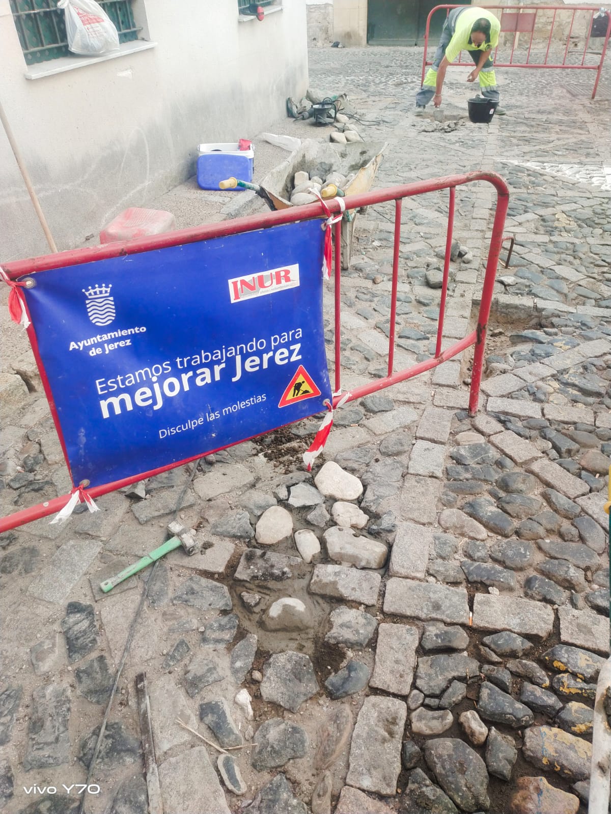 El Ayuntamiento está actuando en la calle Paralejo
