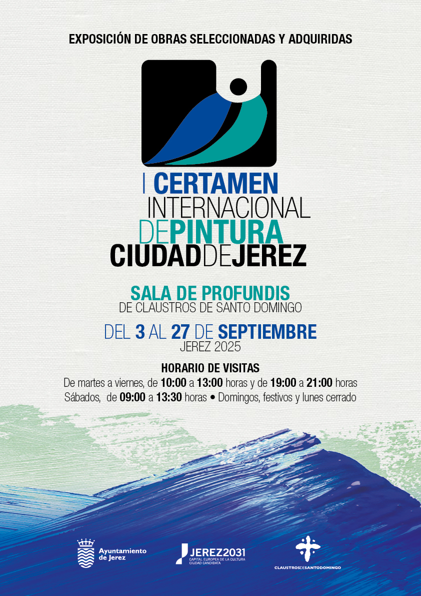 Cartel certamen internacional de pintura