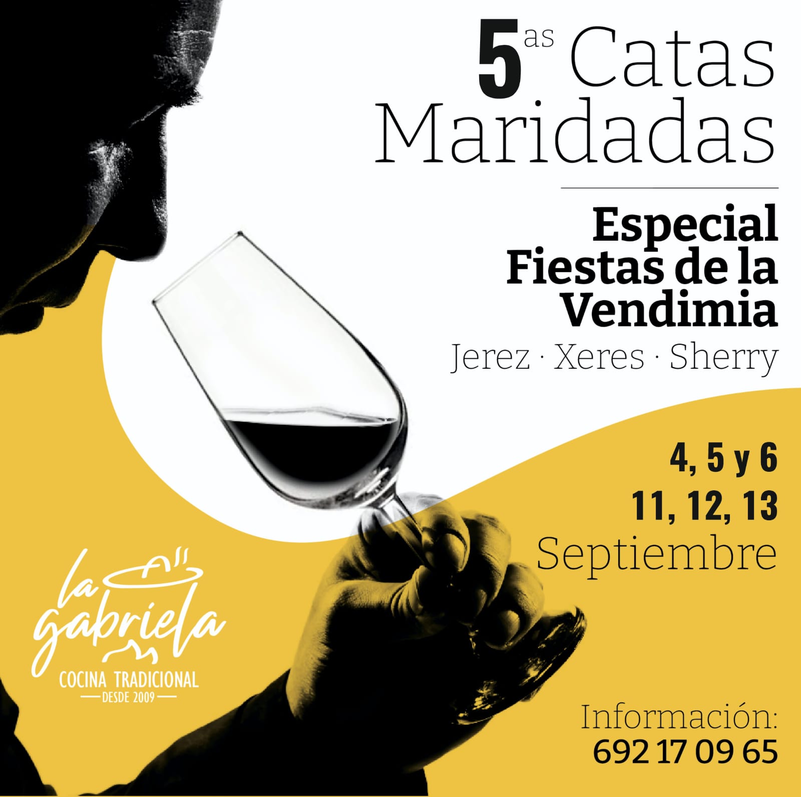 Cartel Catas Maridadas La Gabriela