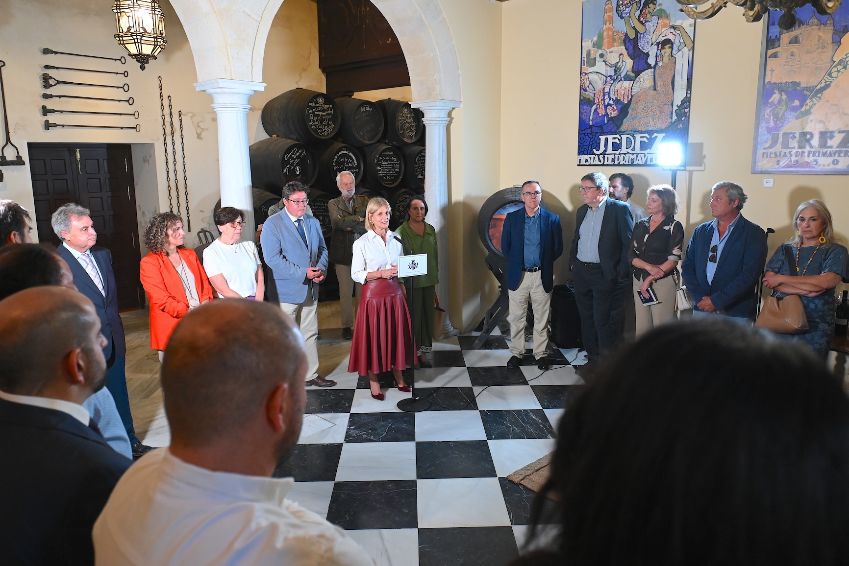 La alcaldesa ofrece una recepción a los ponentes del Encuentro de la Ciencia