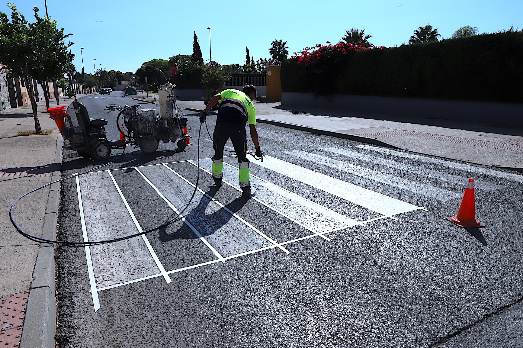 El área de Servicios Públicos sigue reforzando la seguridad vial