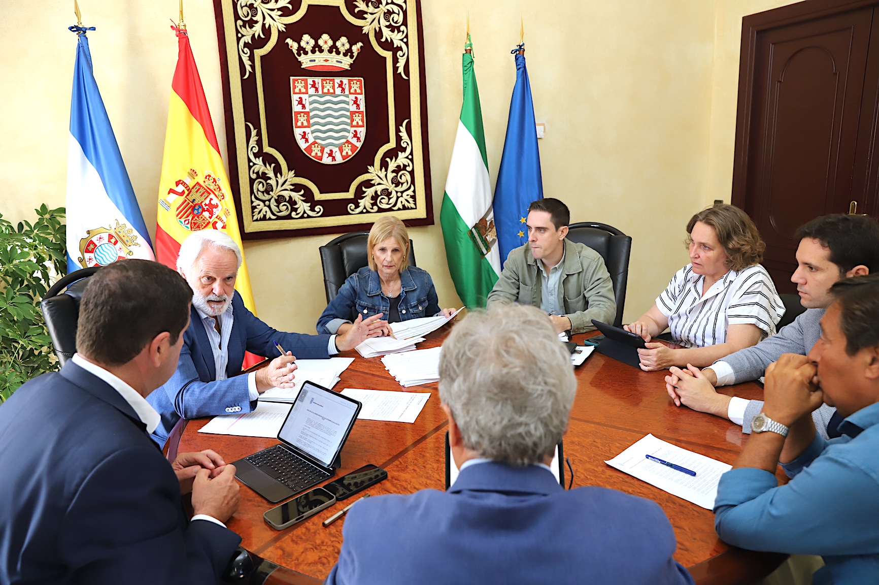Archivo. La Junta de Gobierno Local aprueba el desestimiento de la licencia  de los terrenos del hotel Palmera Plaza