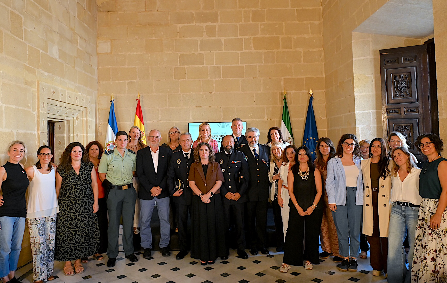 Susana Sánchez ha participado en el acto del Día Europeocontra la Trata
