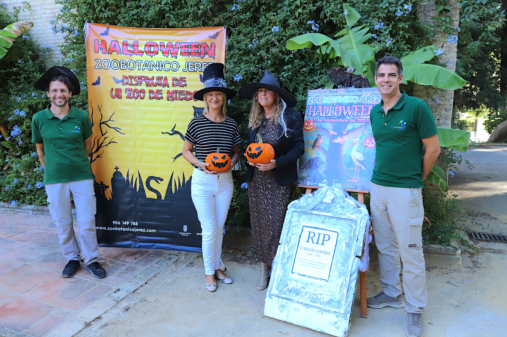 Carmen Pina ha presentado la programación de Halloween del Zoo