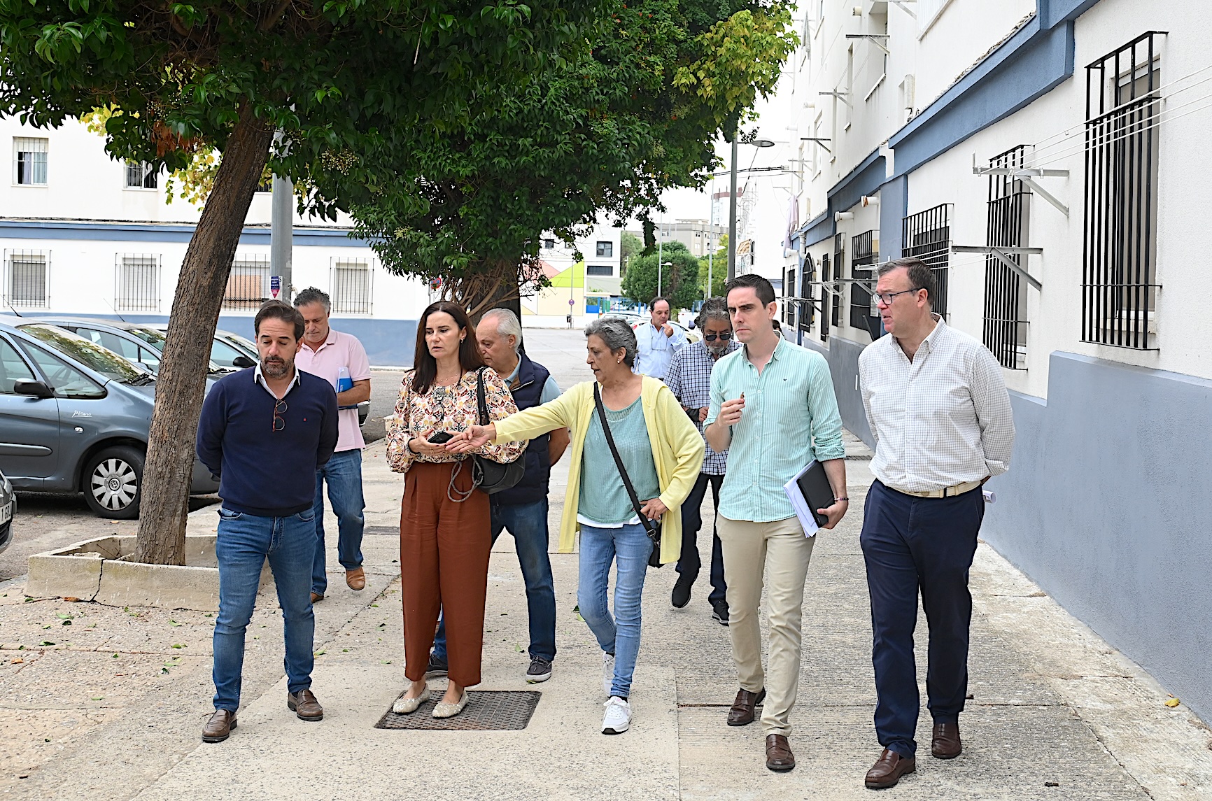 Jaime Espinar ha visitado la barriada de La Asunción