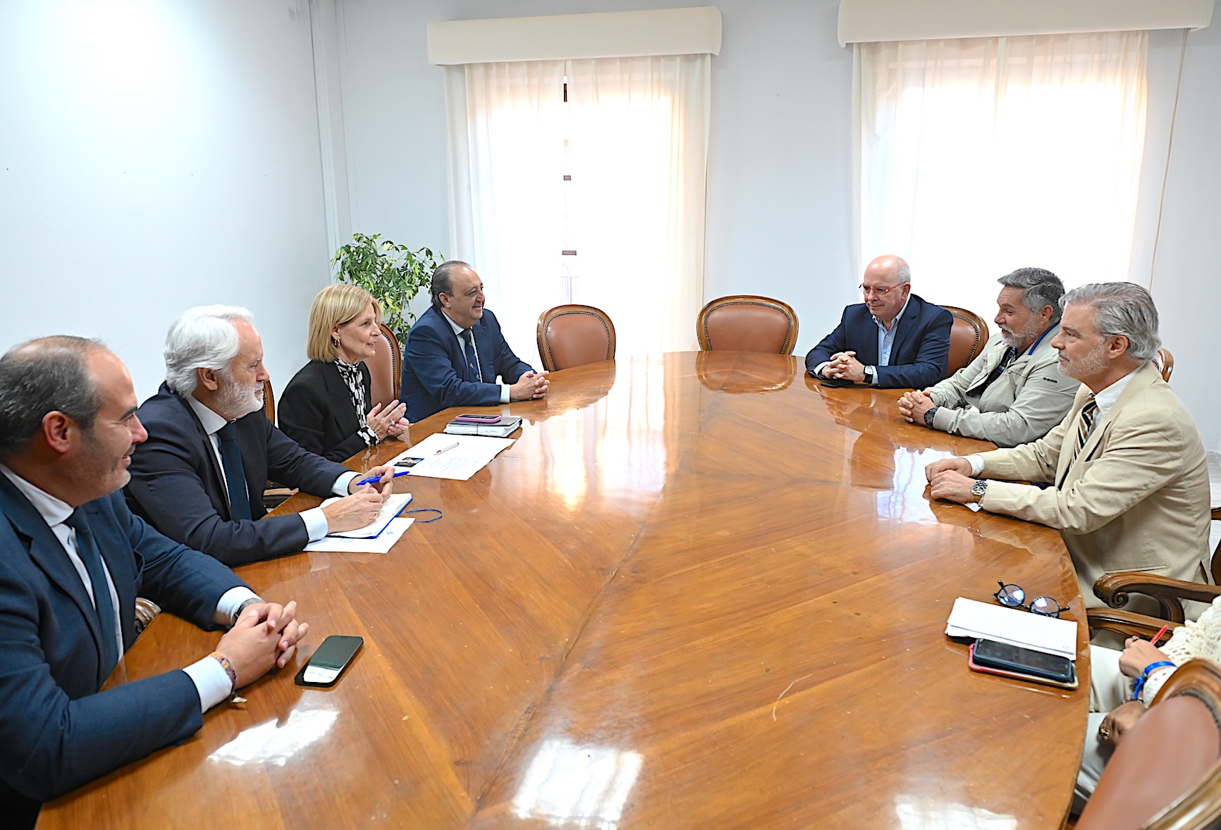 El Consejo Rector mantiene un encuentro con el coordinador artístico de Jerez 2031