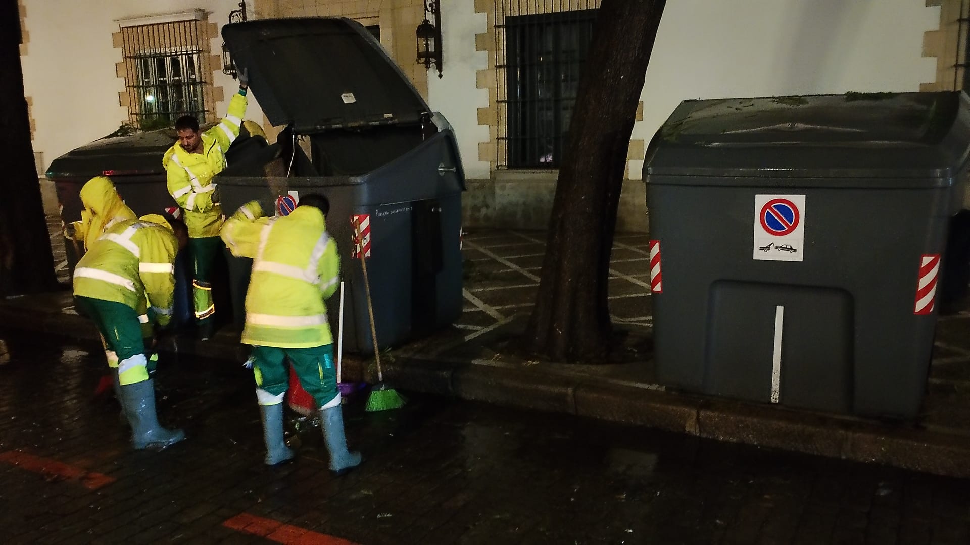 Los servicios municipales atendieron 13 incidencias por la borrasca 'Claudia'