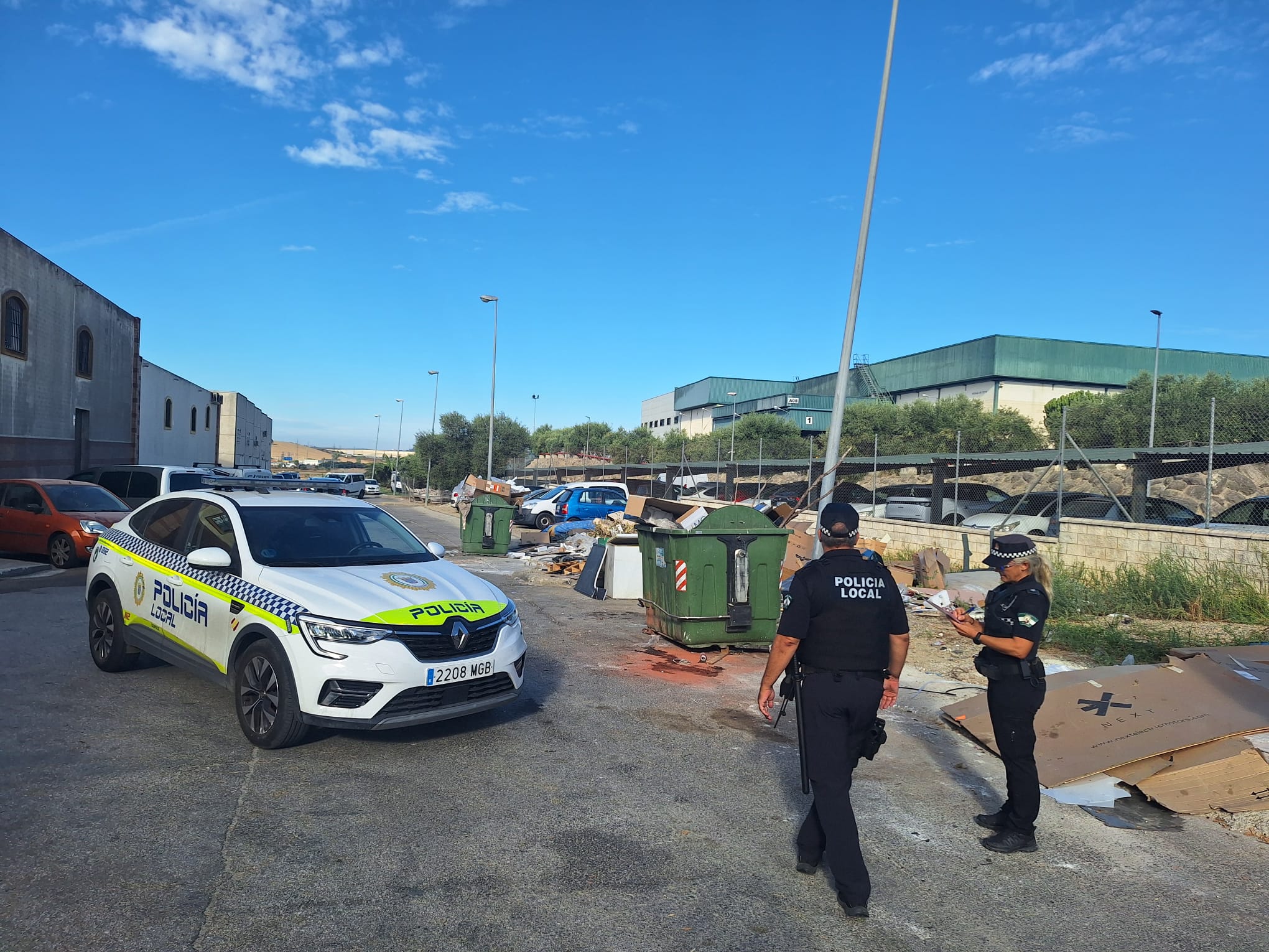 La Policía Local ha realizado distintas intervenciones en los últimos días