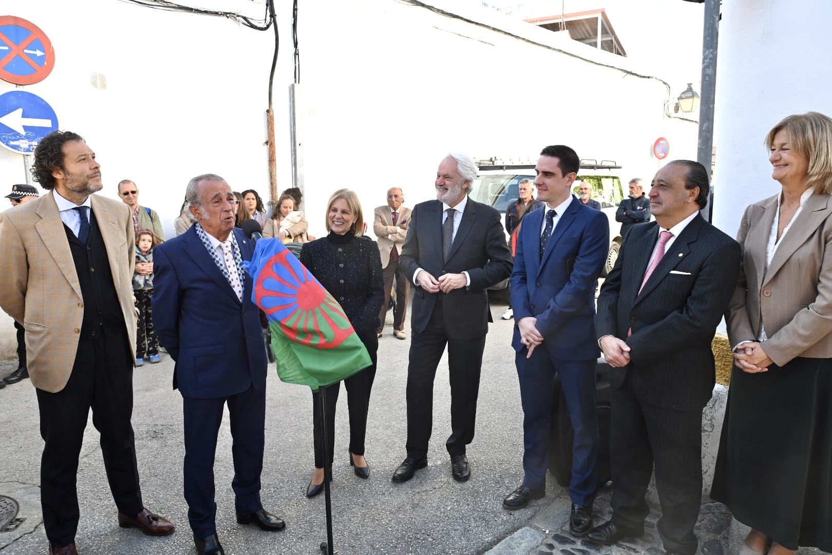 La alcaldesa preside el homenaje al día del Gitano de Andalucía
