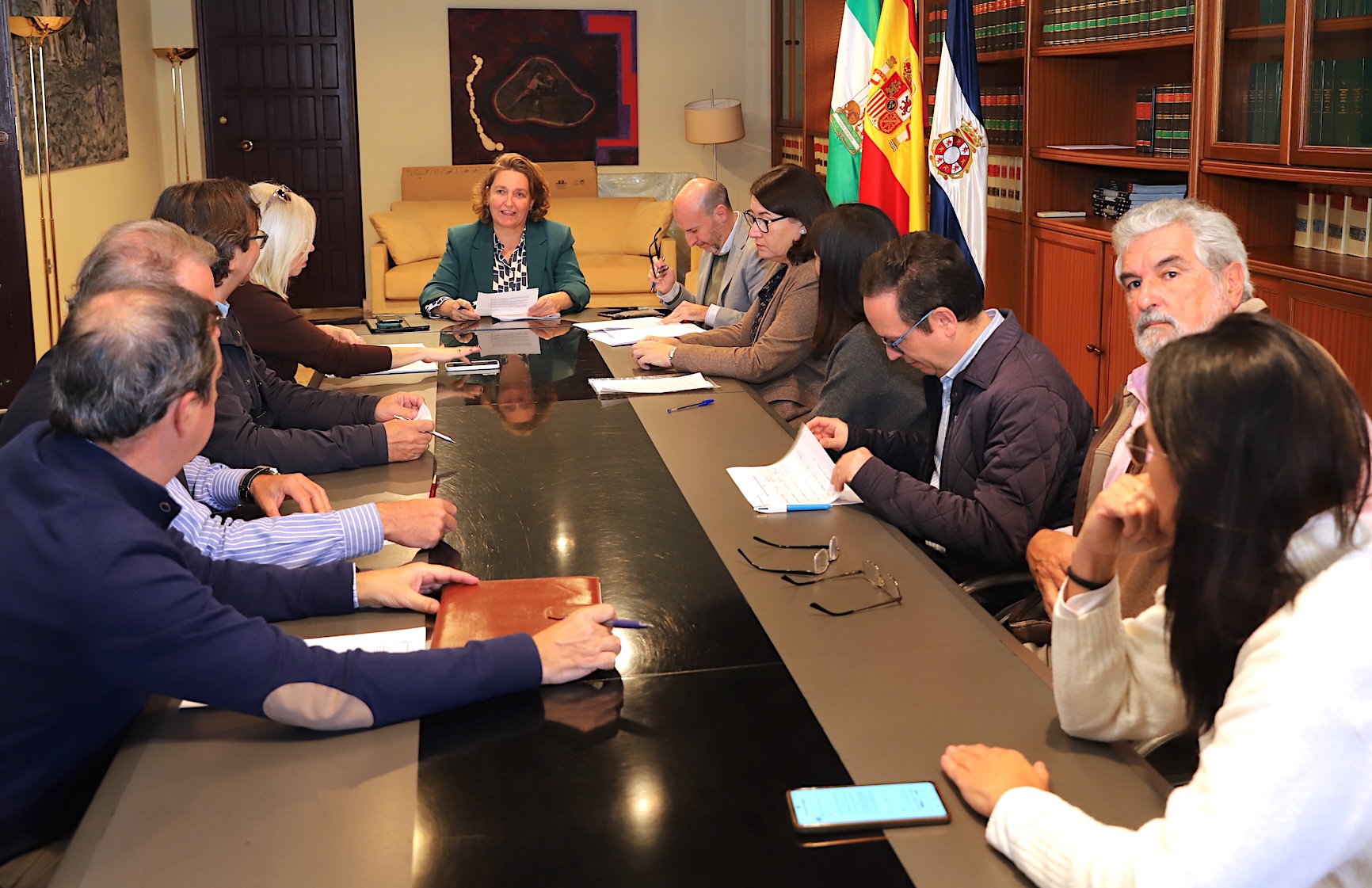 Belén de la Cuadra ha presidido la Comisión de Patrimonio