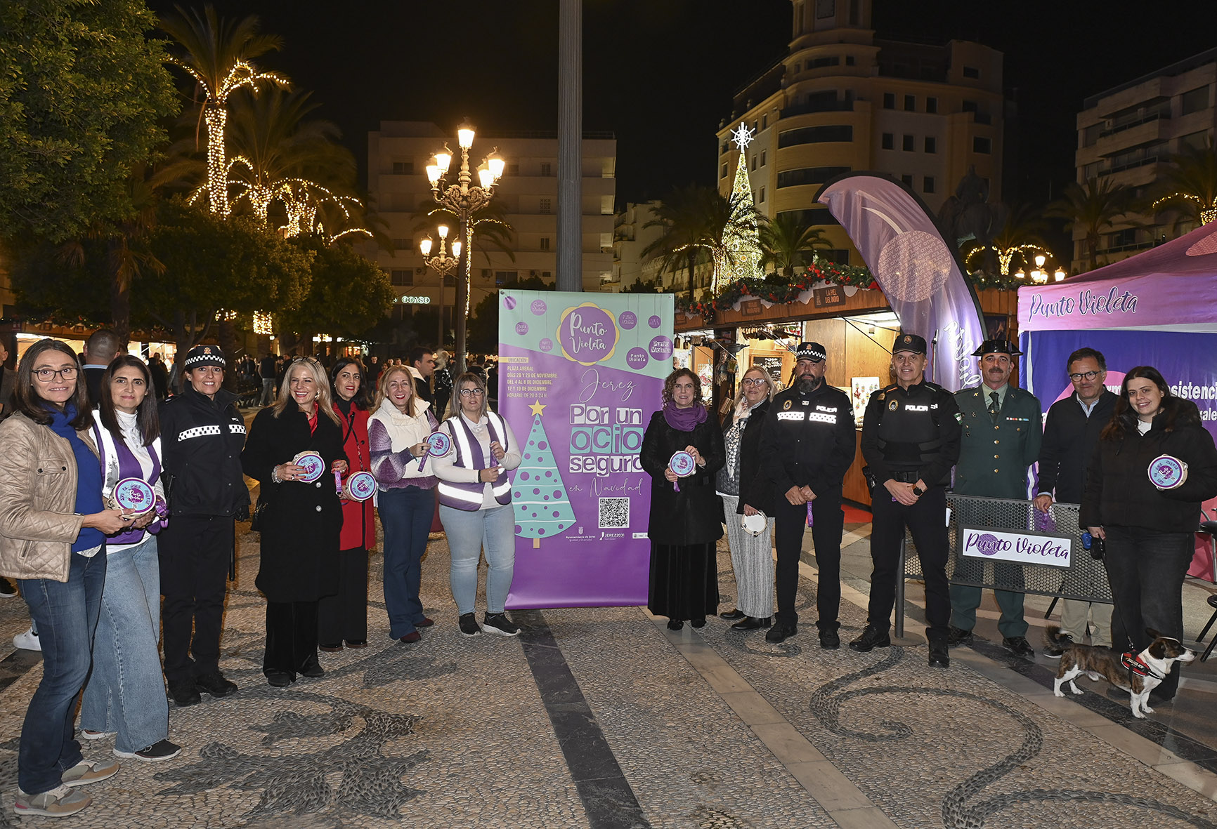 El Punto Violeta atiende a más de 400 personas el fin de semana