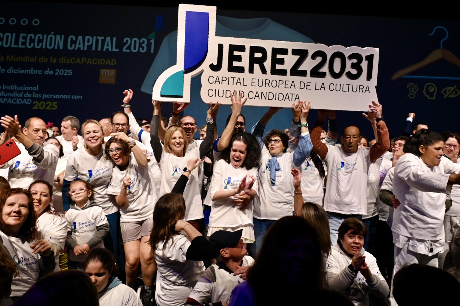 La alcaldesa preside el acto del Día de la Discapacidad