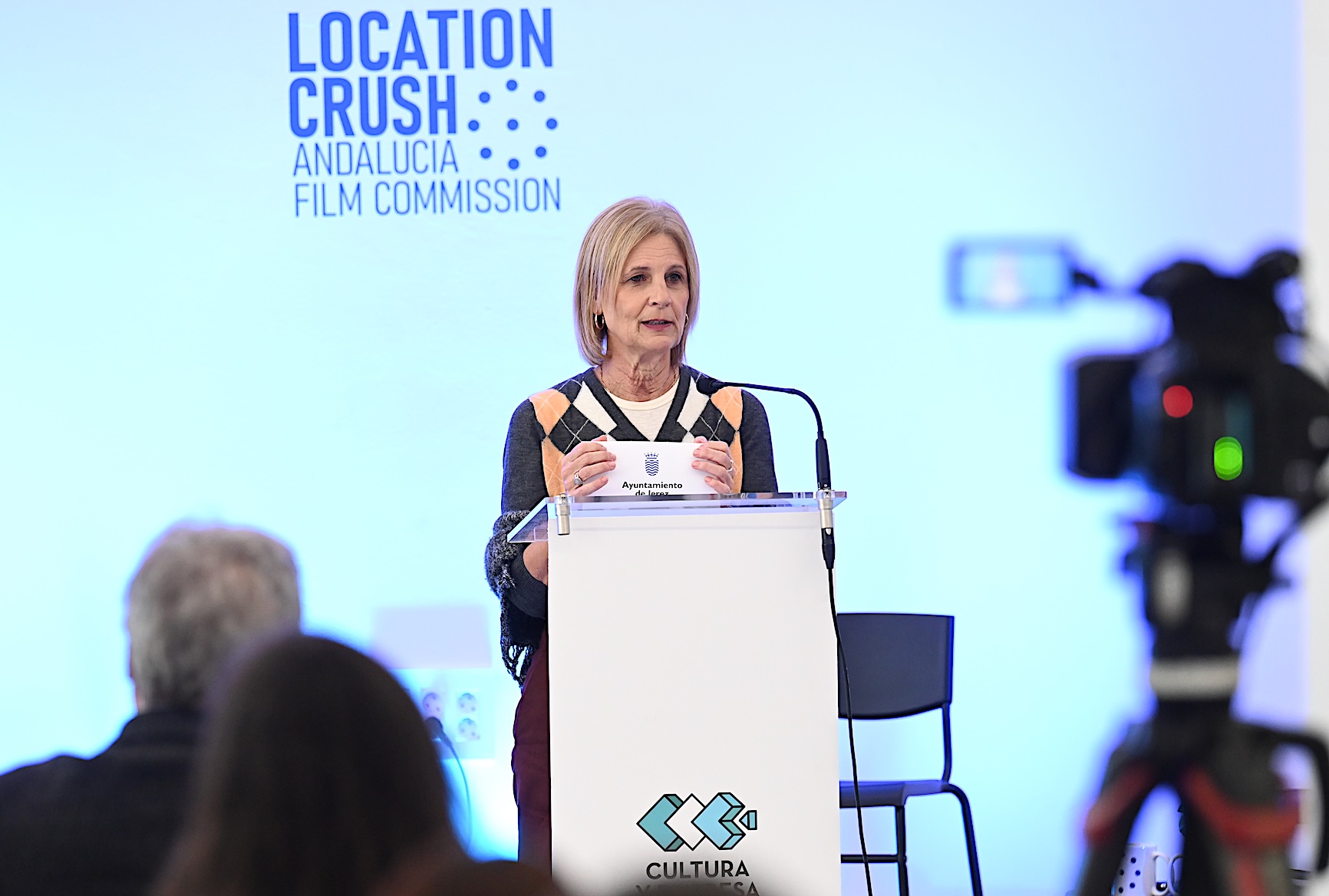 La alcaldesa participa en una jornada de Andalucía Film Comissioni