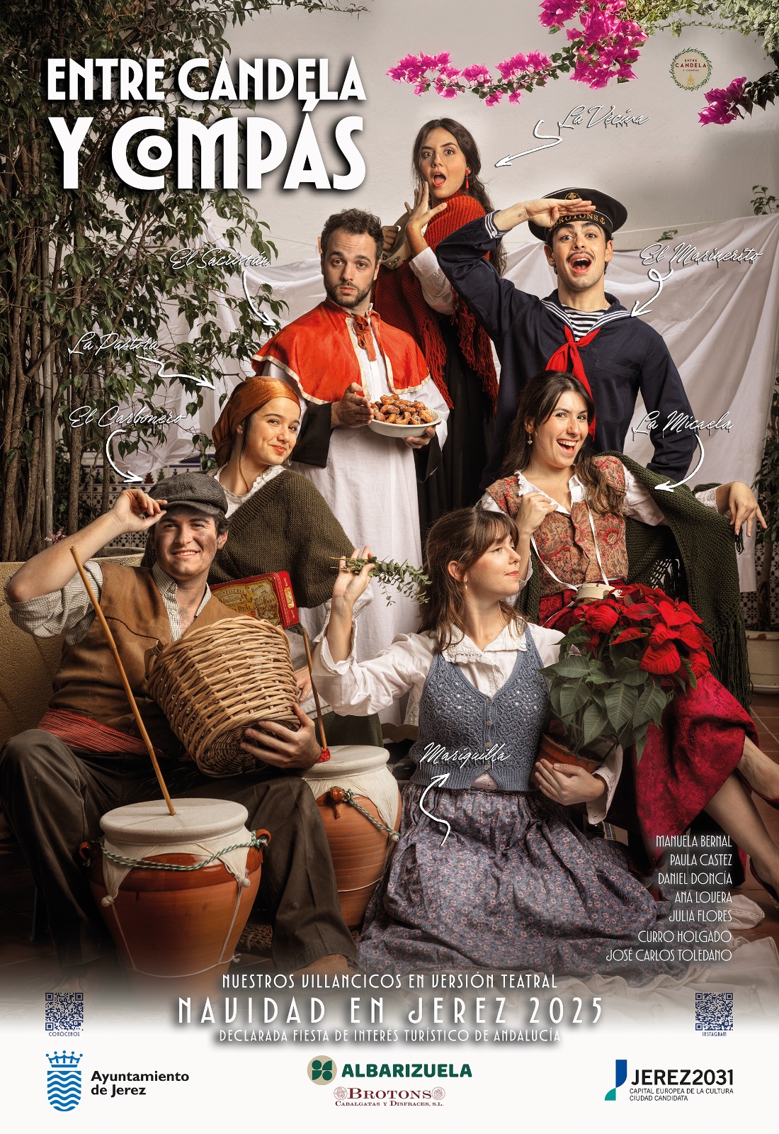 Cartel del programa 'Entre candela y compás'