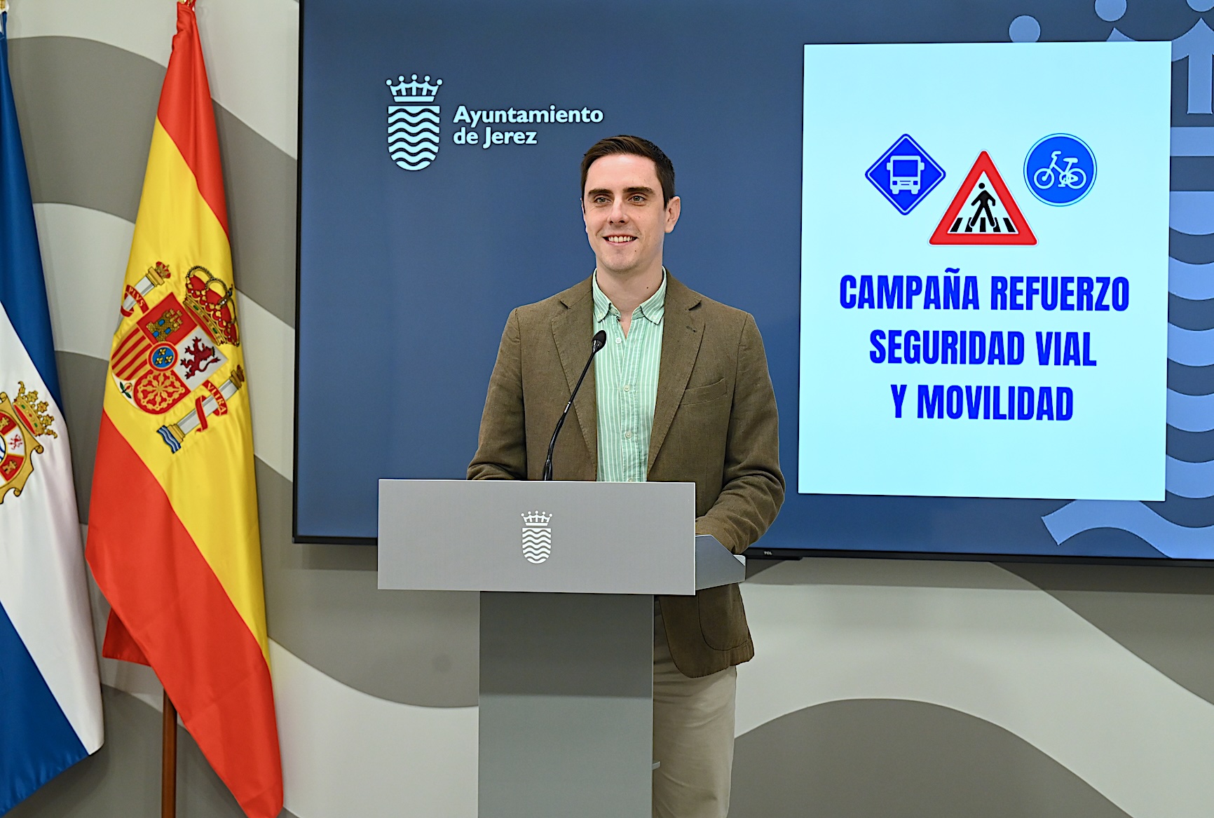 Jaime Espinar presenta la campaña de seguridad vial y movilidad