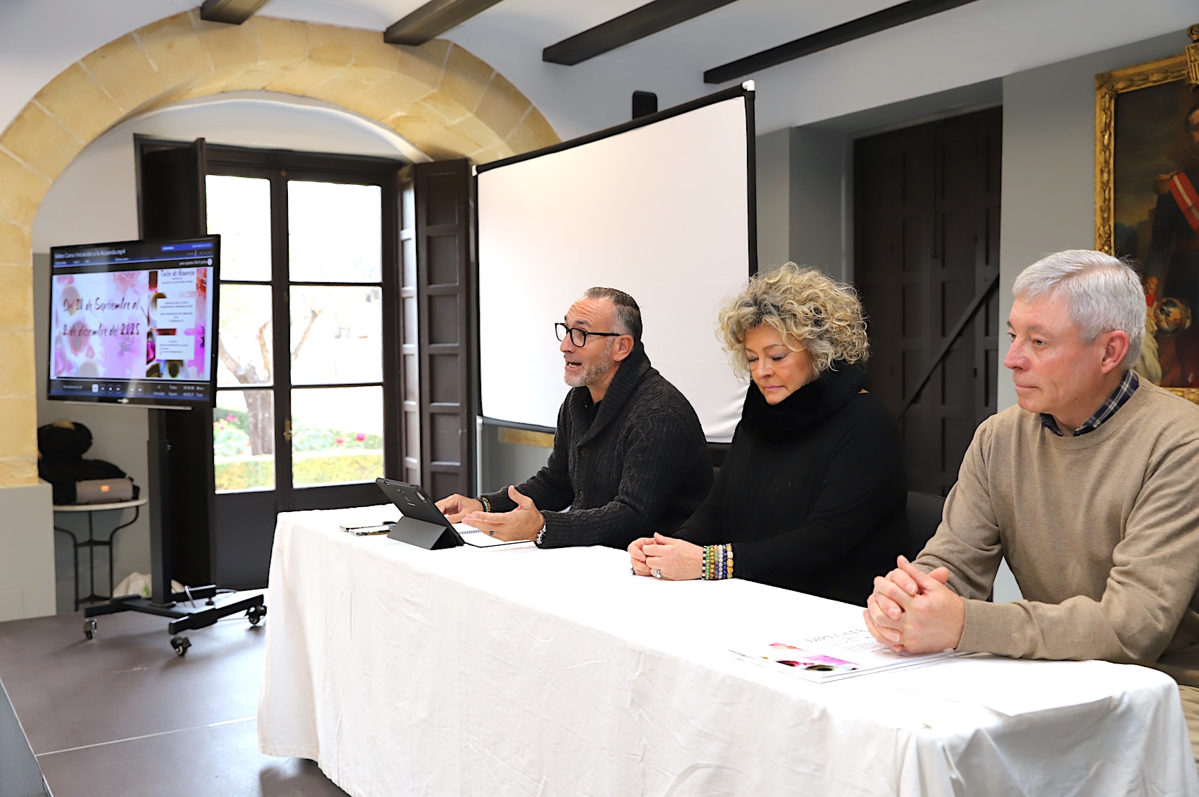 Tomás Sampalo clausura el Taller de Acuarelas del Albergue Municipal