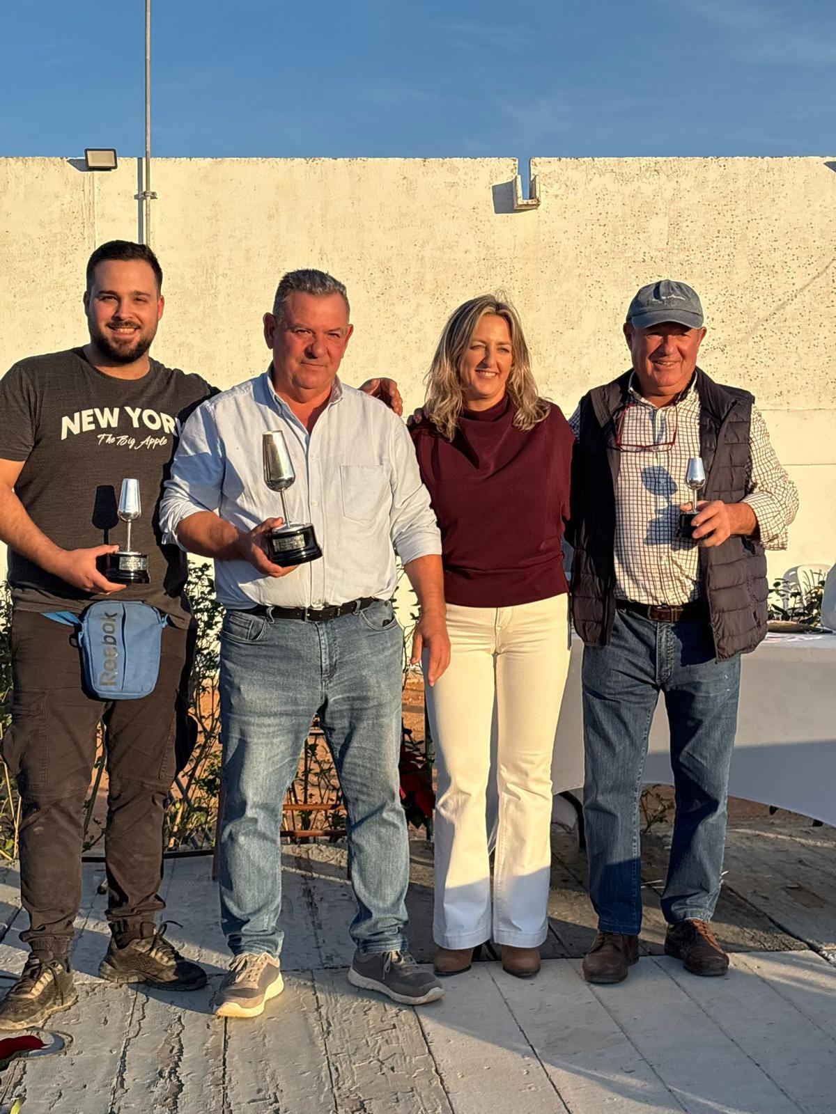Ganadores del concurso de la Fiesta del Mosto