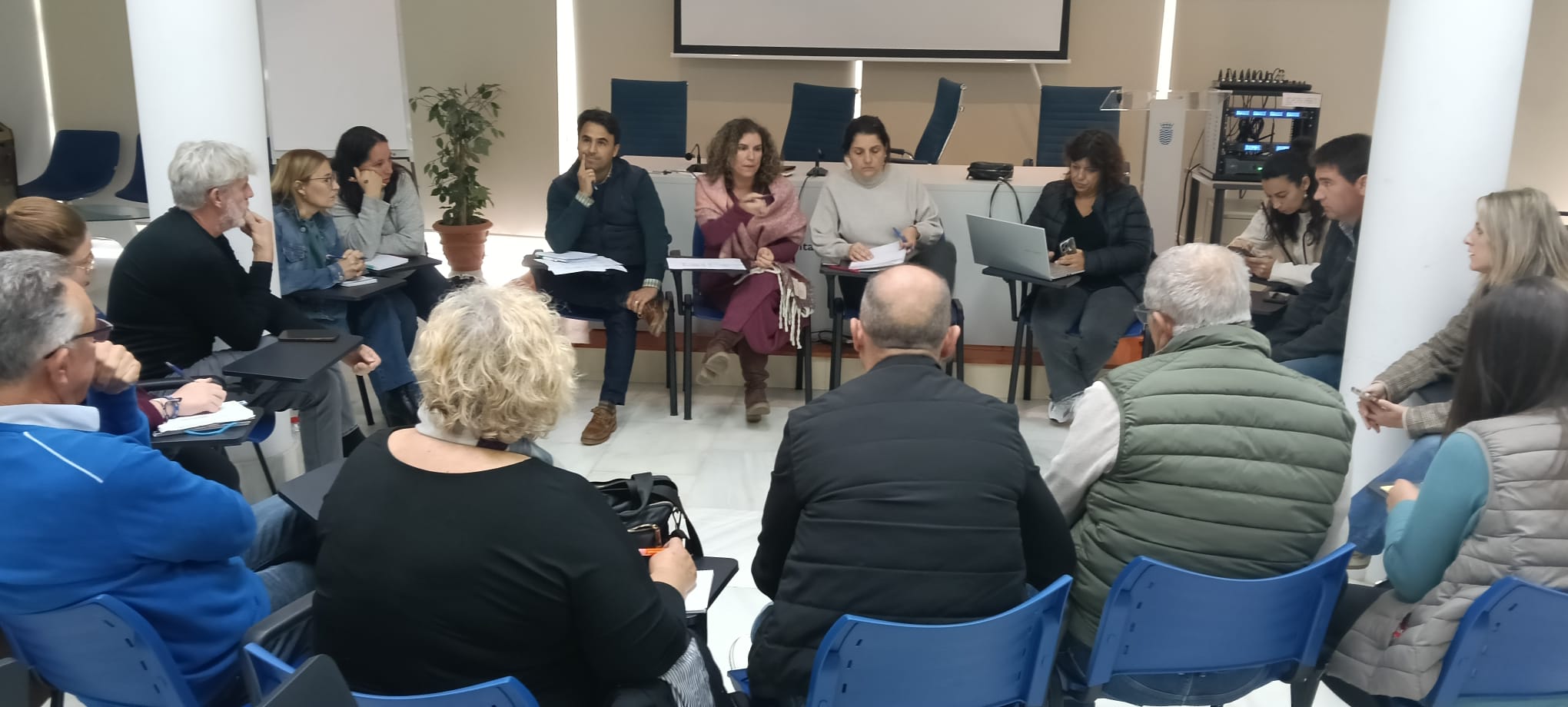 Susana Sánchez se ha reunido con los delegados de Alcaldía para abordar la programación de Navidad