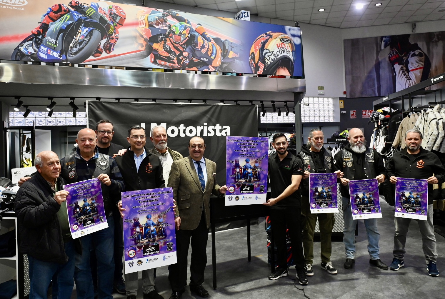 Francisco Zurita presenta la Caravana Motera