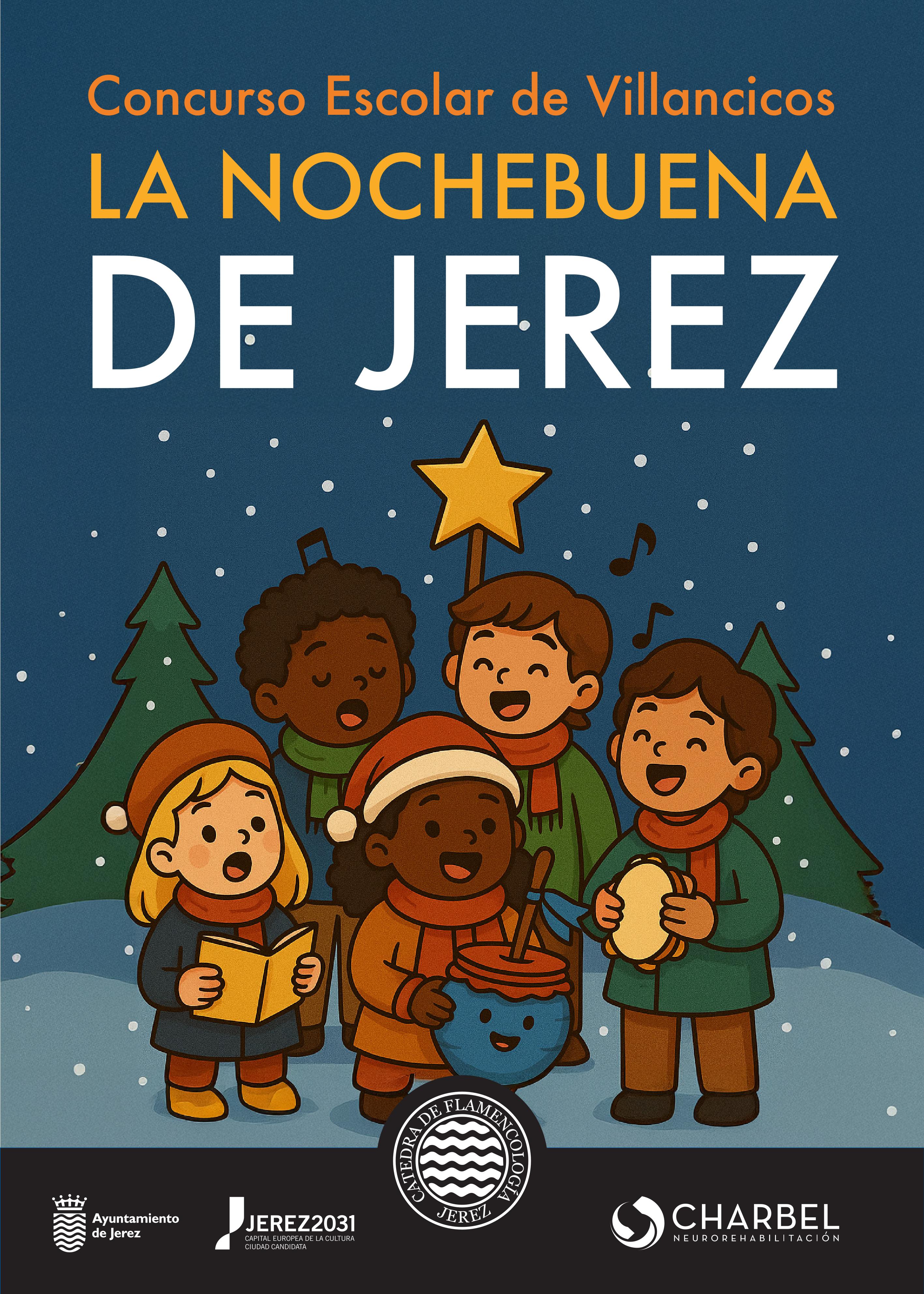 Cartel concurso villancicos escolares