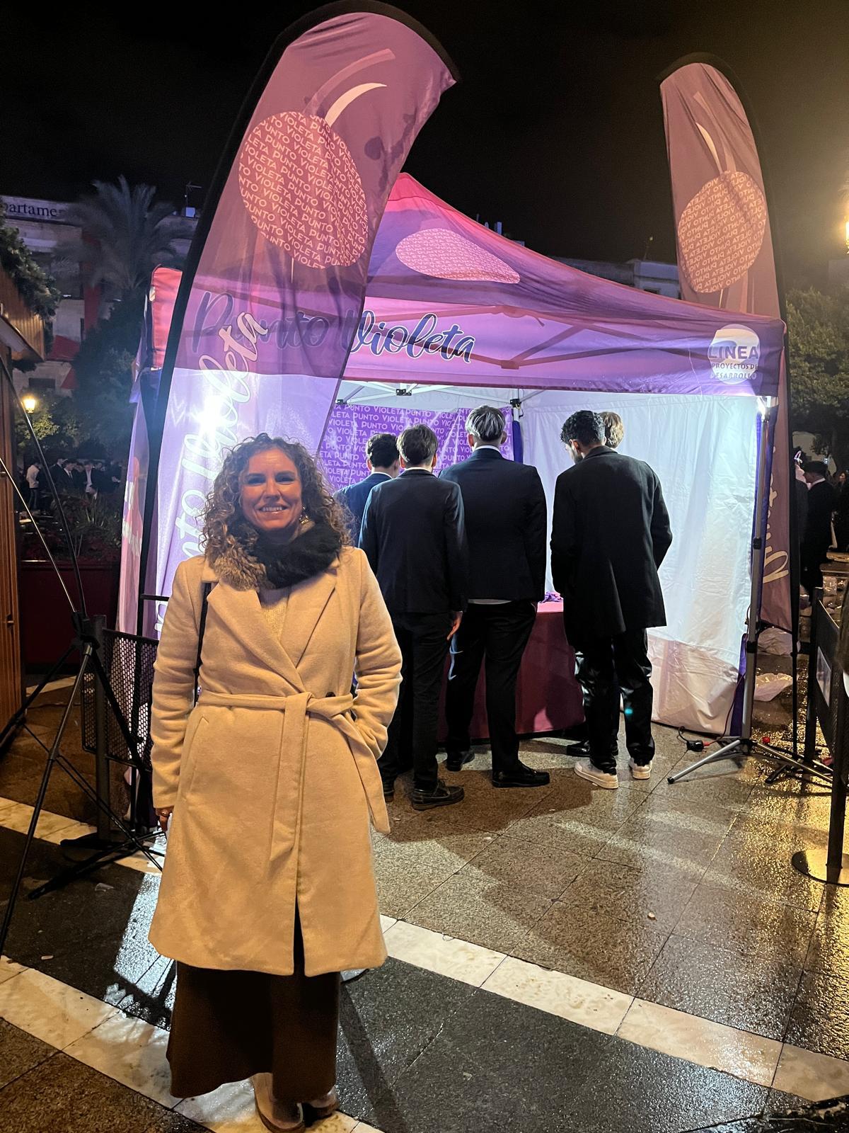 El Punto Violeta ha atendido a 2.680 personas durante el periodo navideño