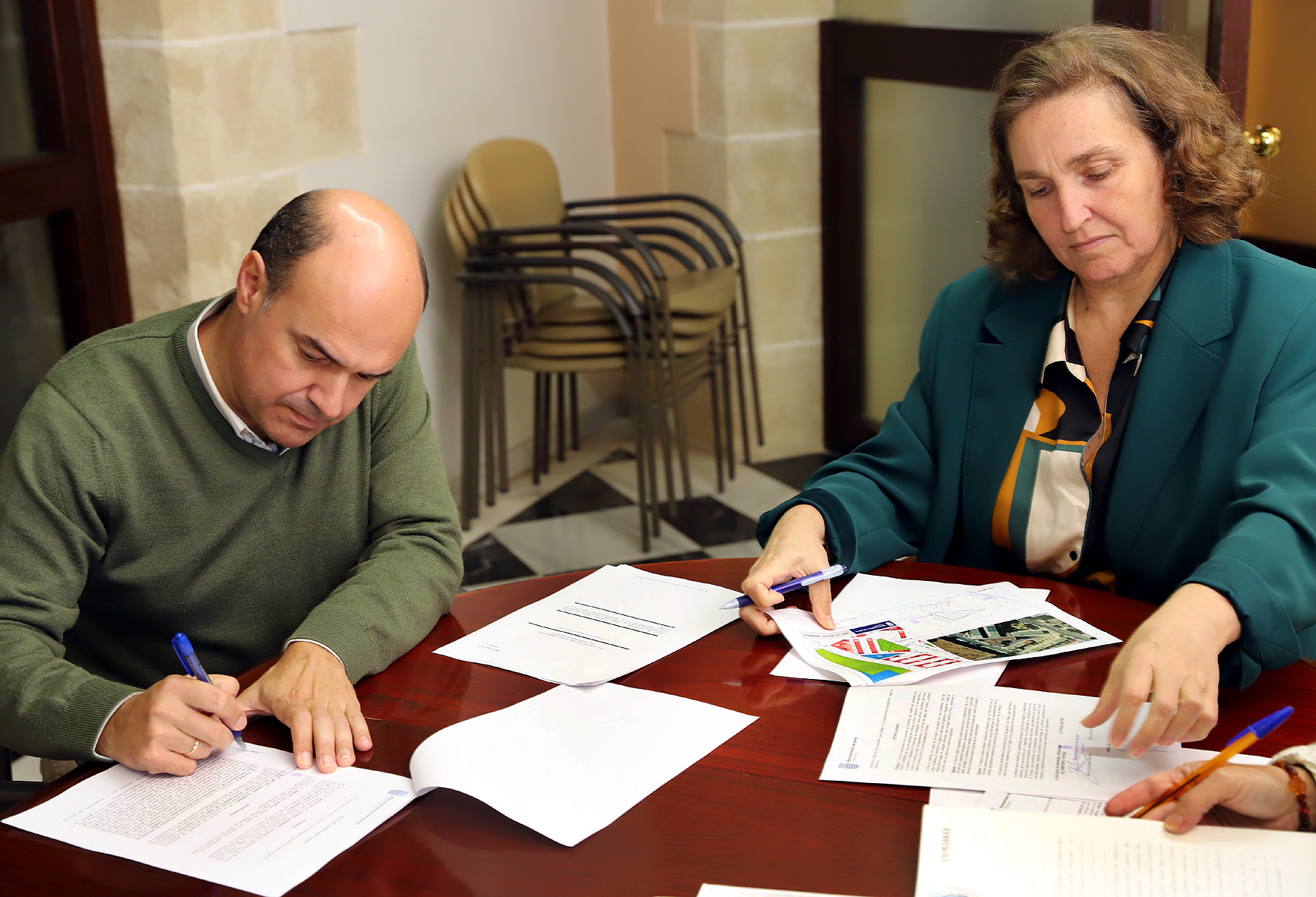 Archivo. Belén de la Cuadra firmó la adquisición del inmueble