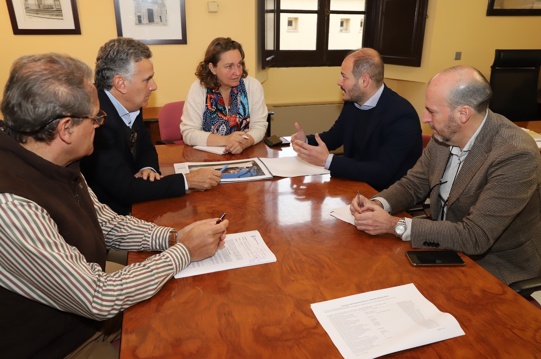 Archivo. Belén de la Cuadra se reunió con los promotores de la iniciativa