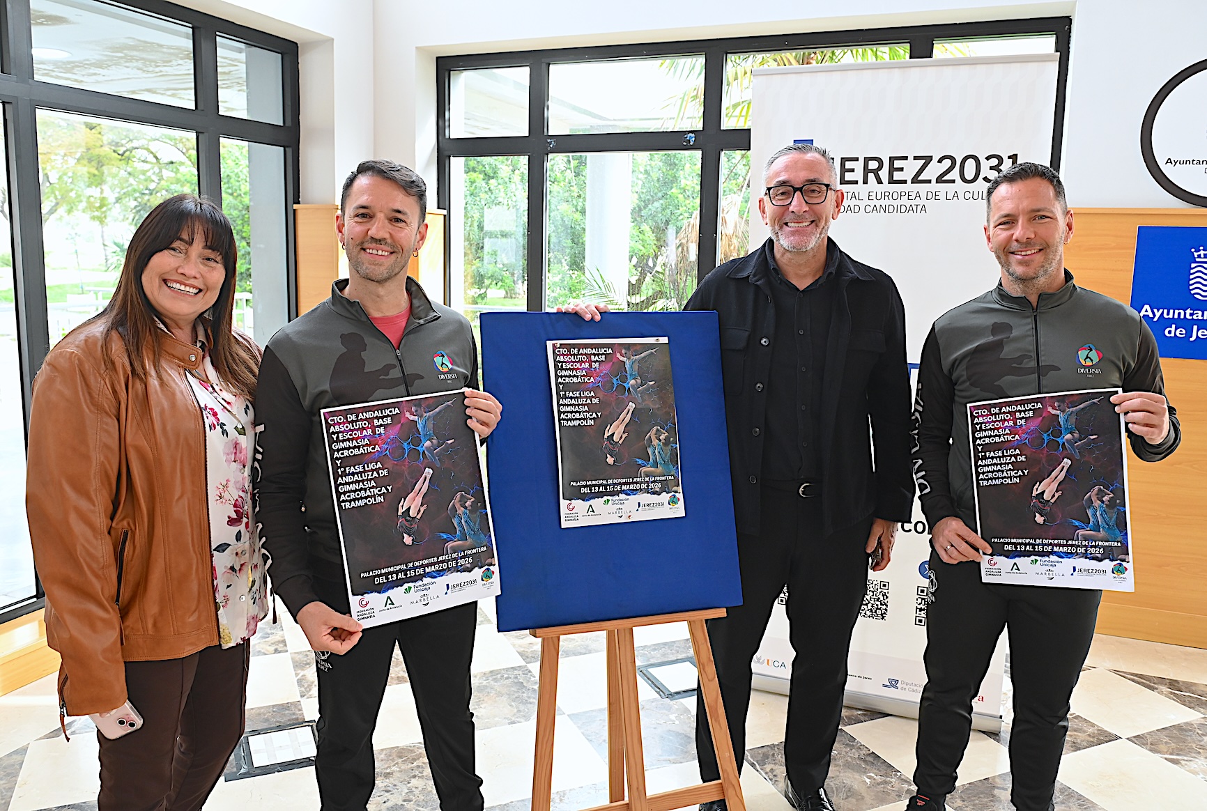 El Campeonato de Gimnasia Acrobática se celebra este fin de semana en Jerez