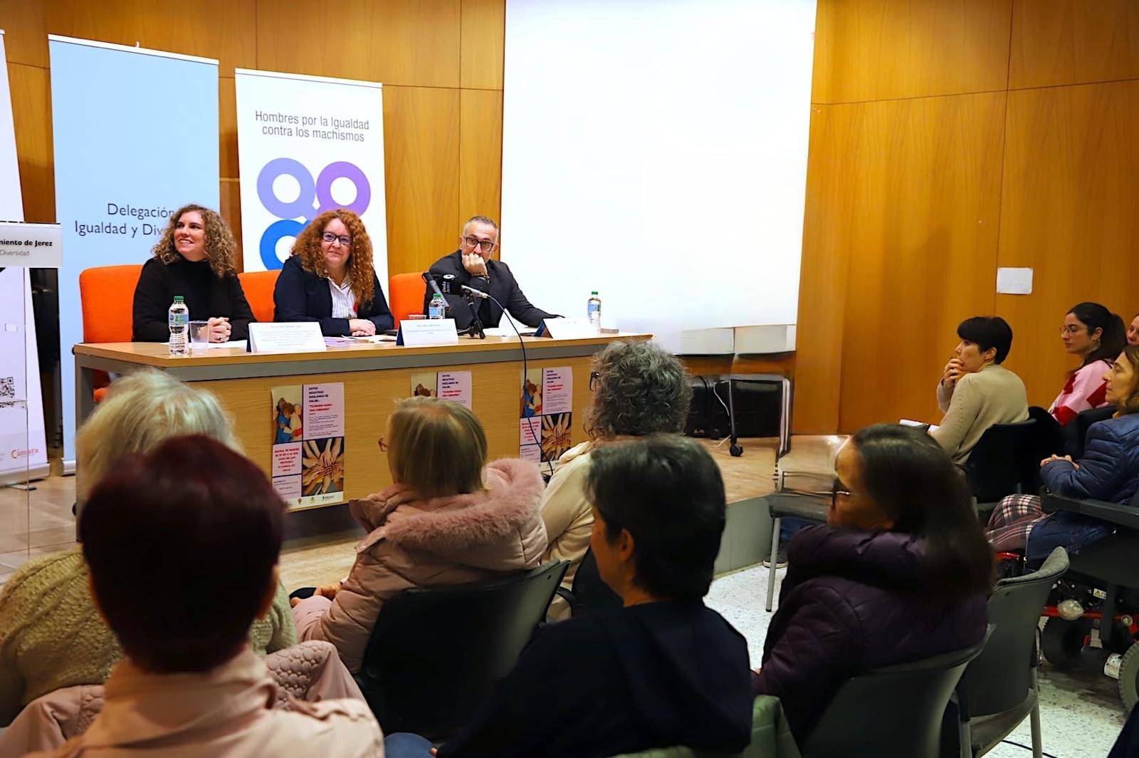 Susana Sánchez y Tomás Sampalo asisten a una jornada sobre salud