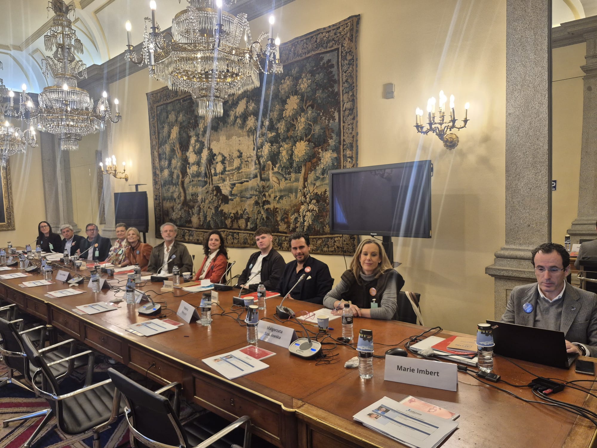 El equipo jerezano ha presentado el proyecto de Candidatura en Madrid