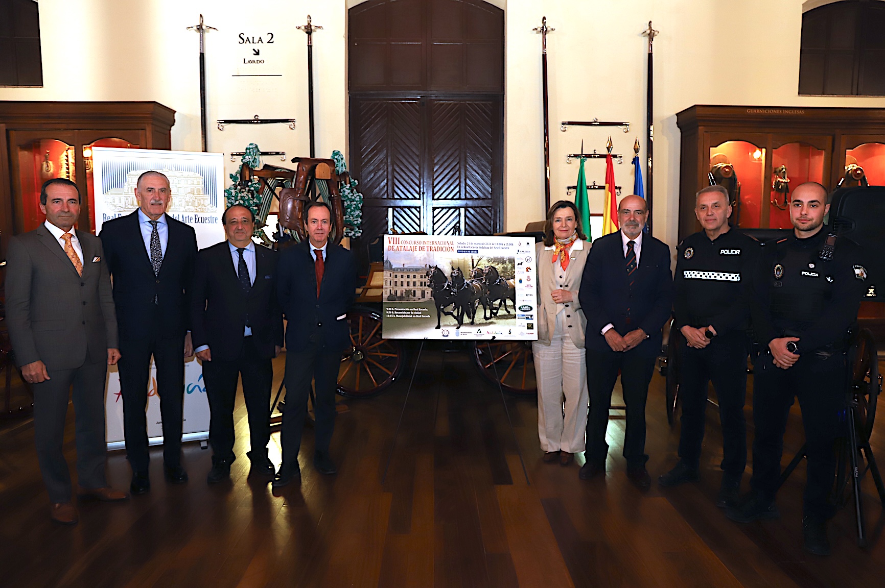 Paco Zurita asiste a la presentación del Concurso de Atalaje
