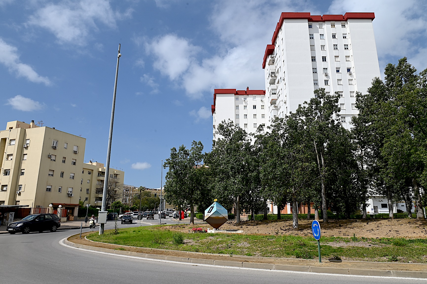 La Rotonda de Juan Holgado será uno de los enclaves donde se realizarán estas obras