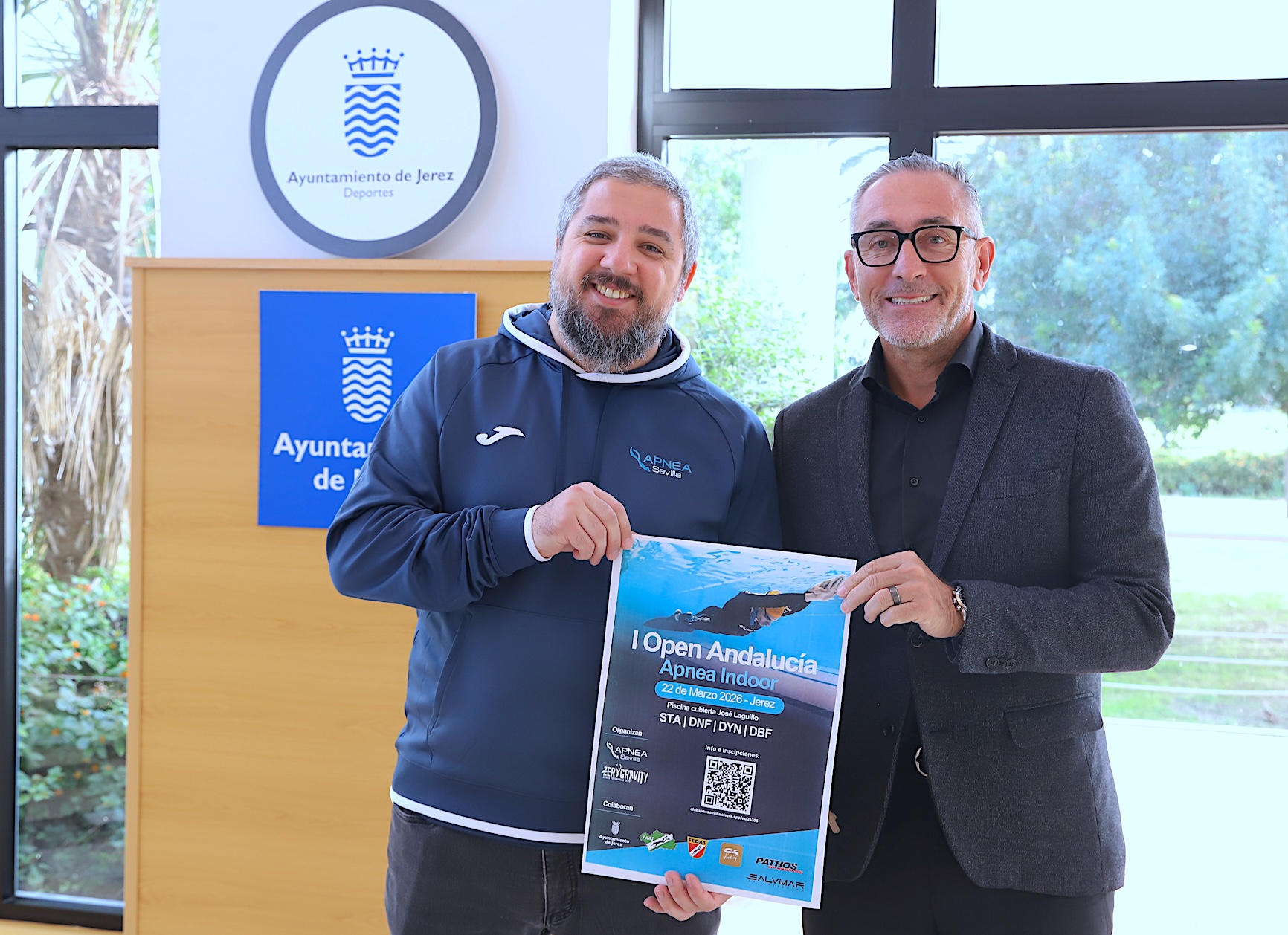 Tomás Sampalo presenta el primer Open Apnea Indoor