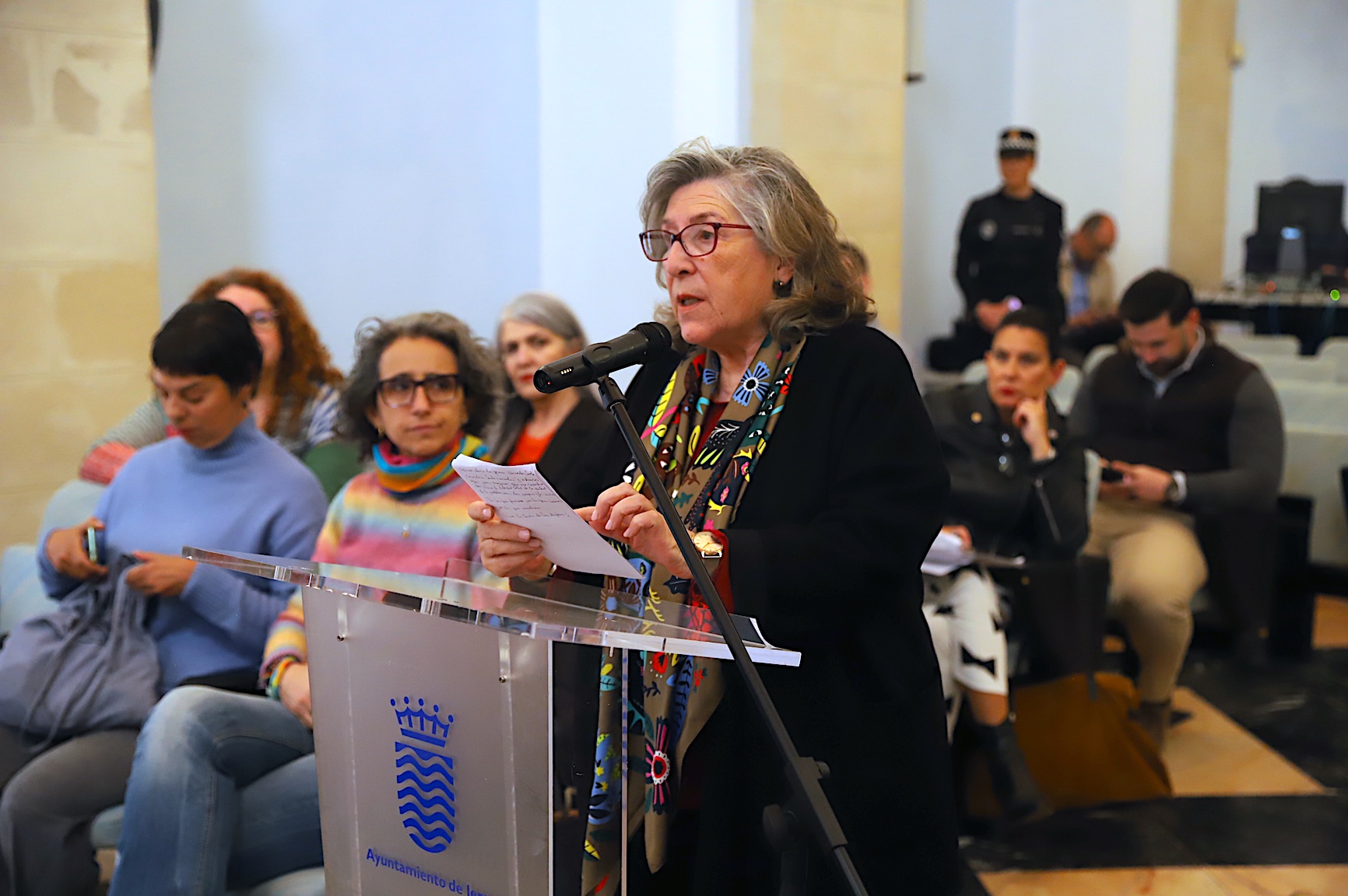 El Consejo Local de la Mujer ha intervenido en el Pleno  municipal