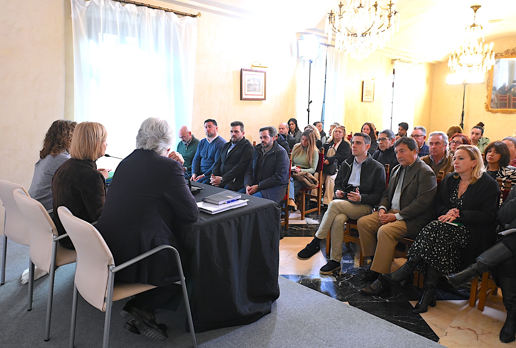 Archivo. La alcaldesa informó a los representantes de la zona rural de la tramitación de ayudas