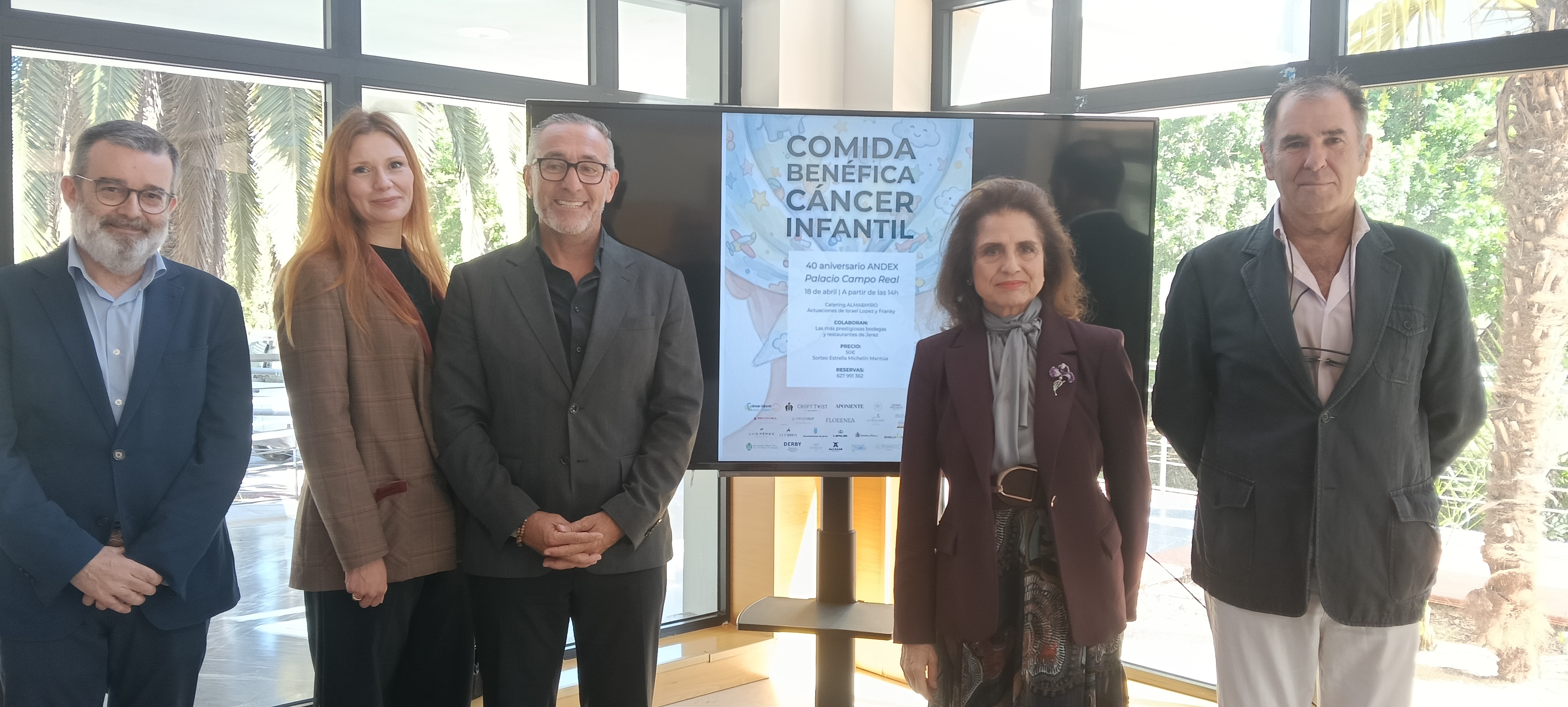 Tomás Sampalo presenta la comida benéfica a favor de Andex