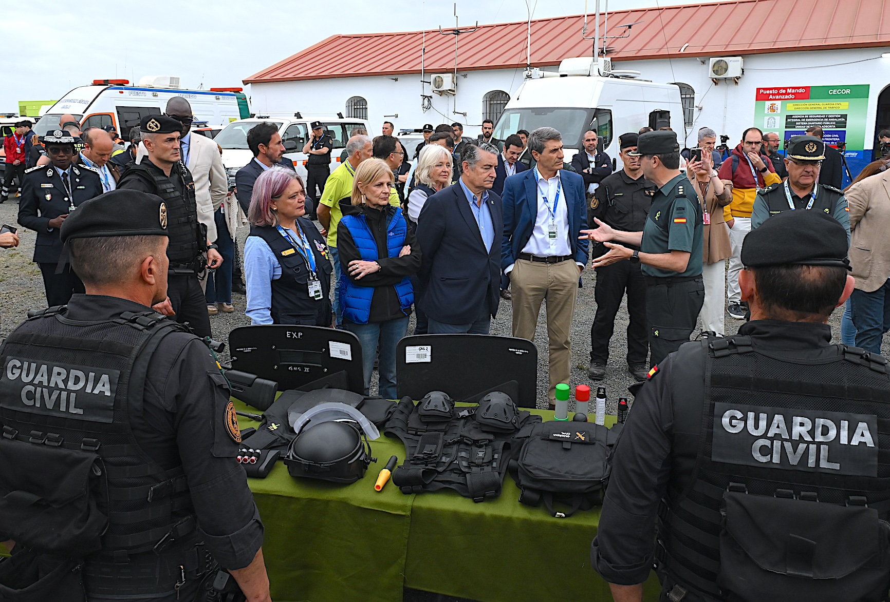 Antonio Snaz y la alcaldesa activan el Plan de Emergencias