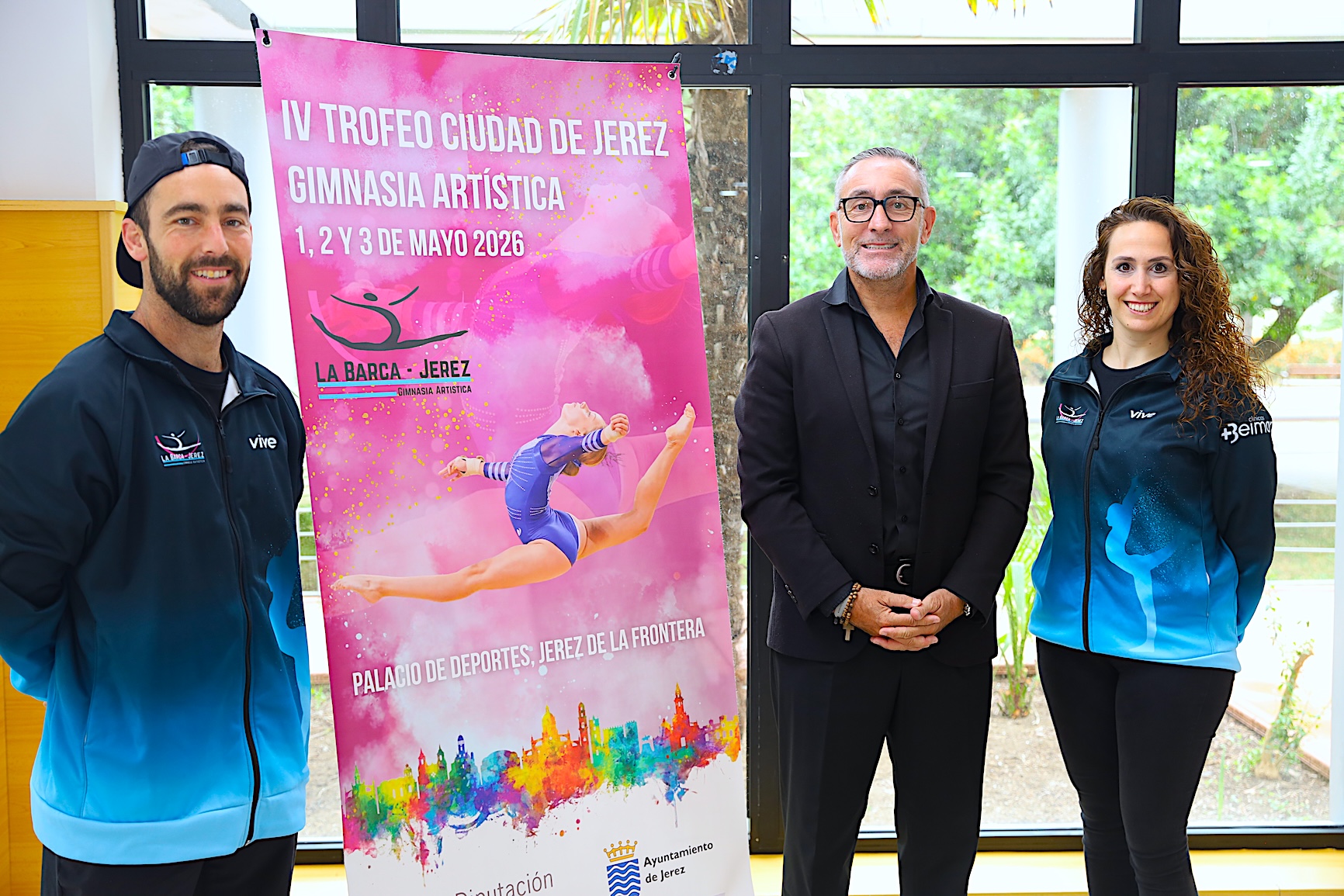 Tomás Sampalo presenta el Campeonato de Gimnasia Rítmica