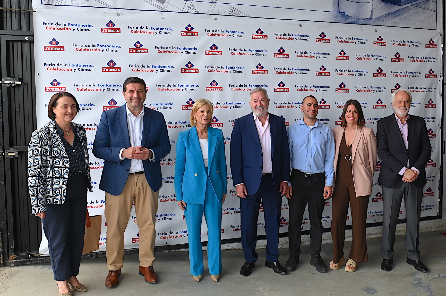 La alcaldesa ha visitado la Feria de Tubesan