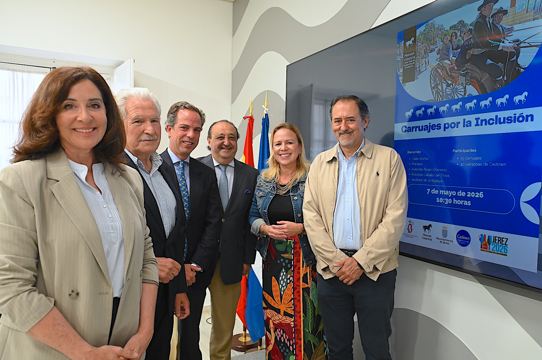 Yessika Quintero y Francisco Zurita presentan los Carruajes de la Inclusión