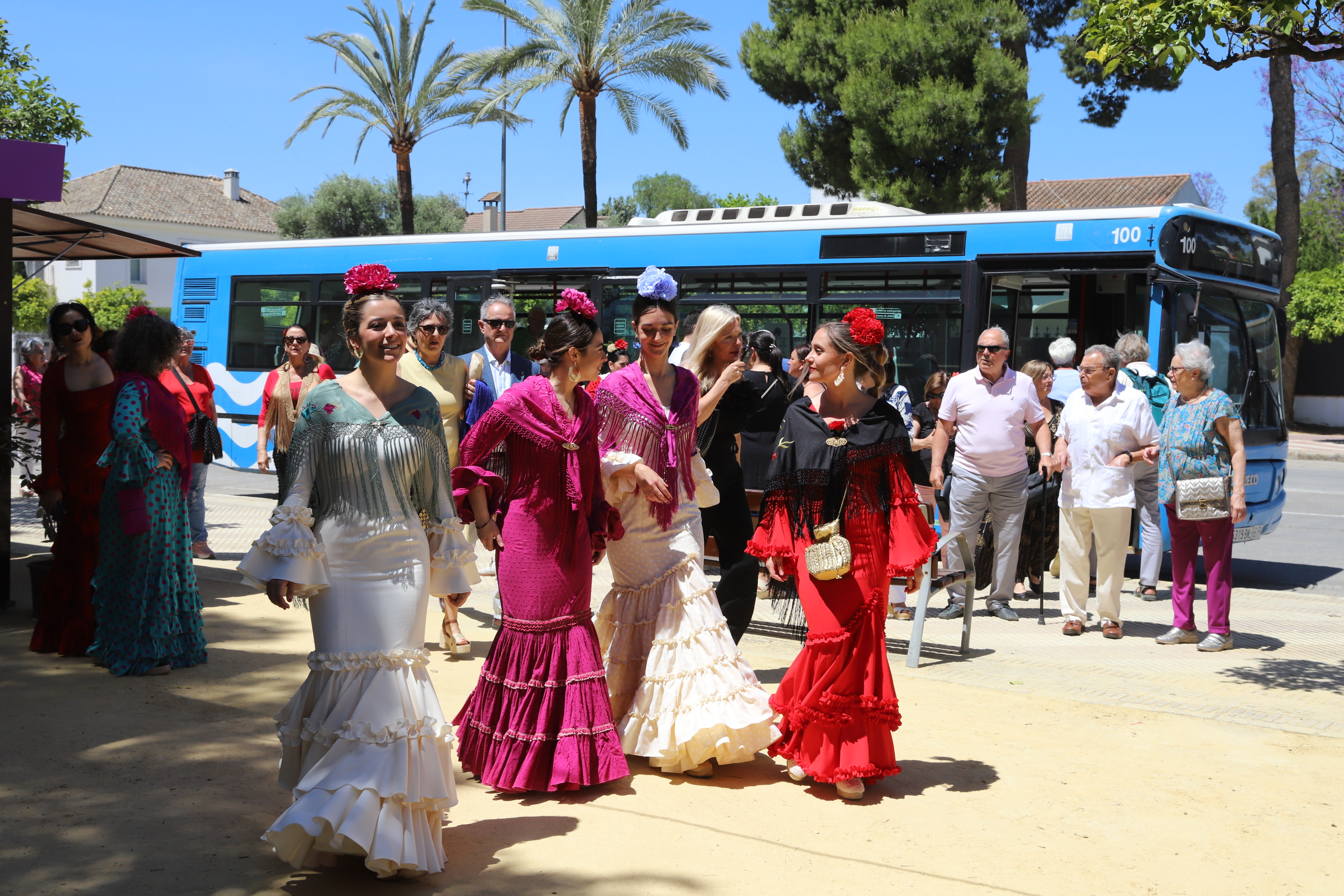 Archivo. Los autobuses urbanos incrementarán su horario en Feria
