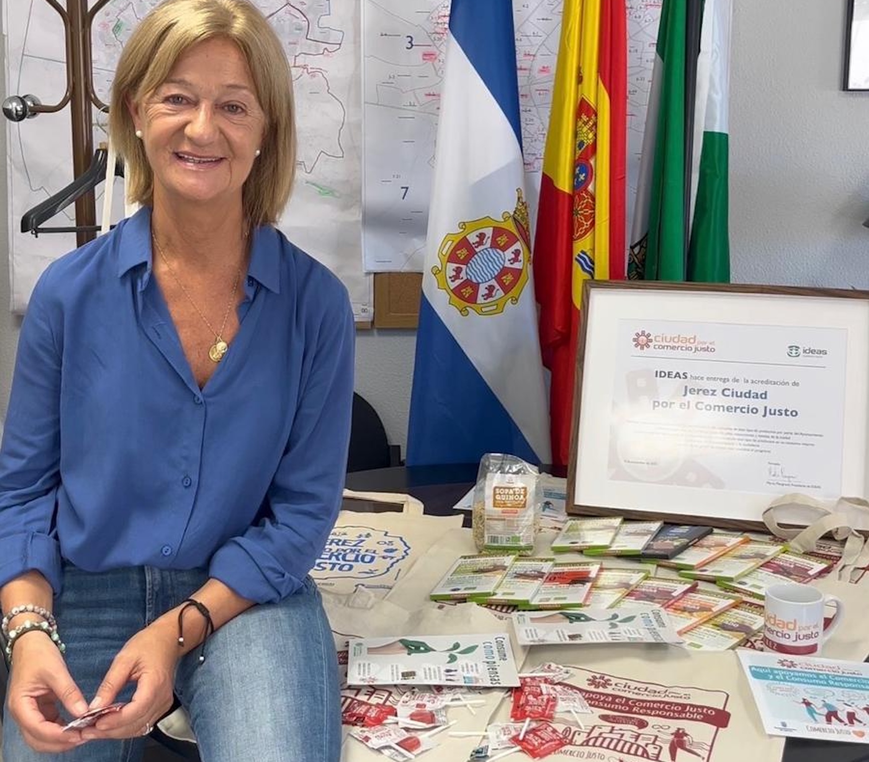 Jerez celebra el Día del Comercio Justo