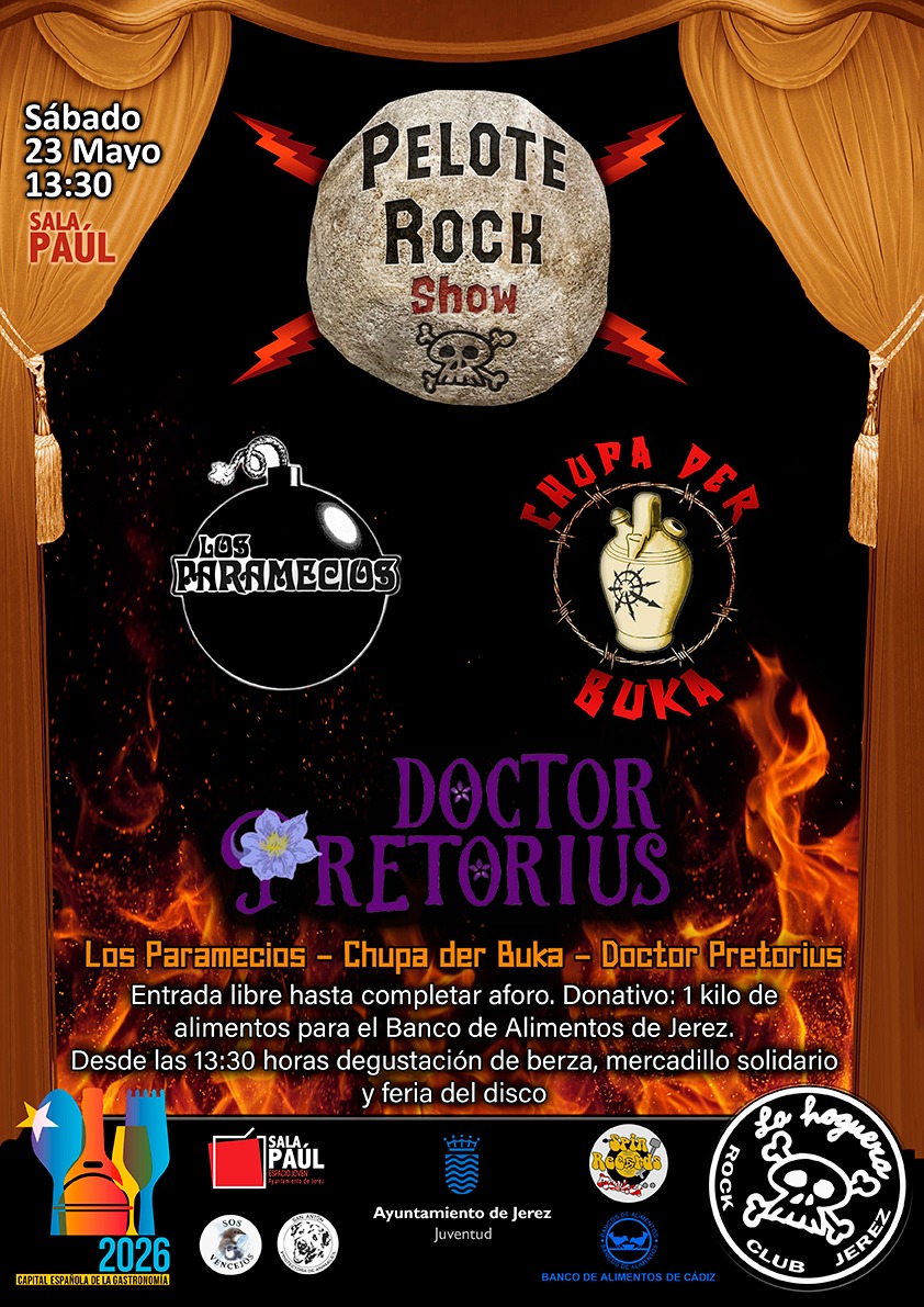 El Pelote Rock se celebra este sábado en la Sala Paúl