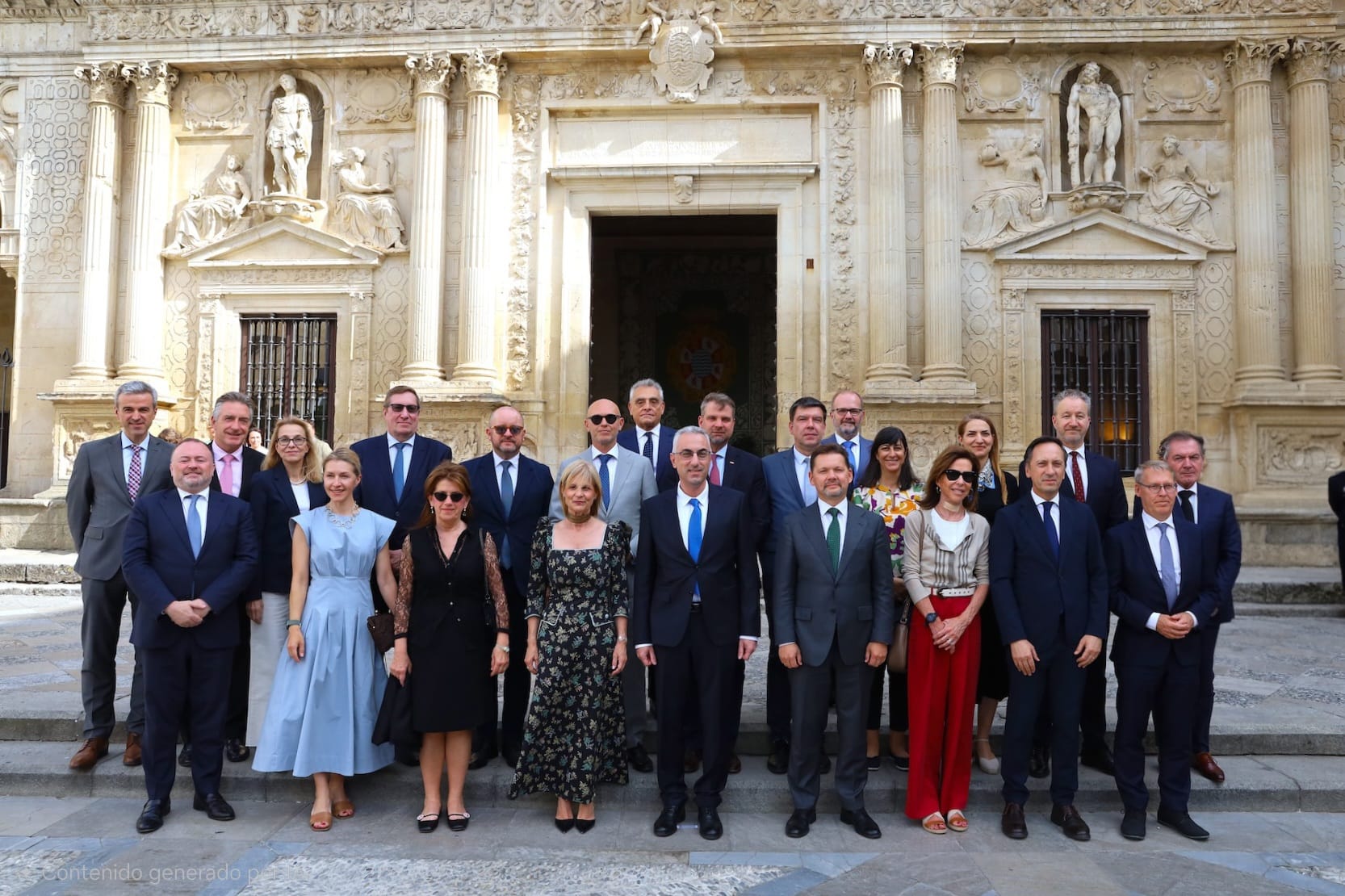 La alcaldesa ofreció una recepción institucional a la delegación de embajadores de la UE
