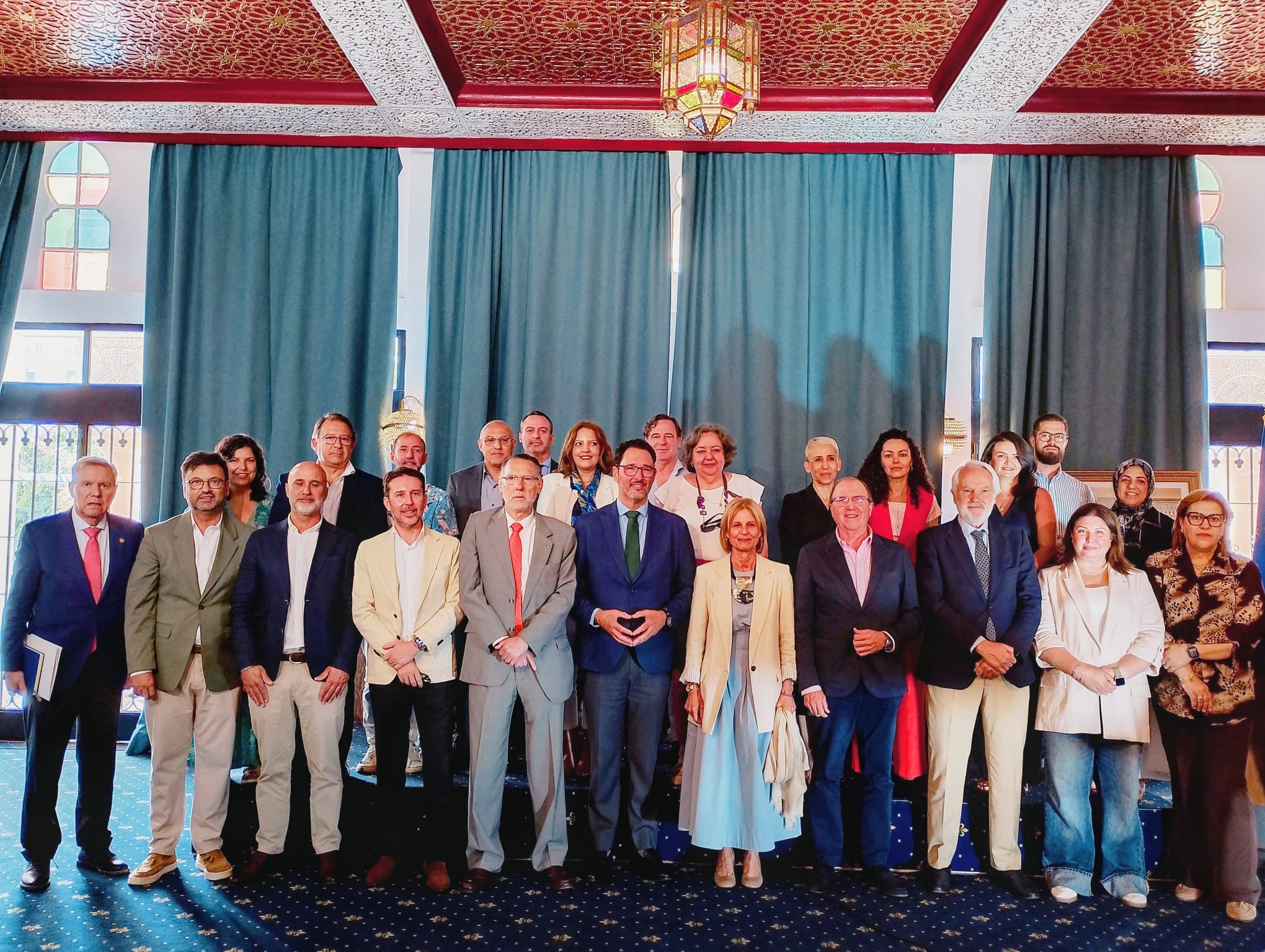 La alcaldesa ha liderado una reunión con empresarios marroquíes