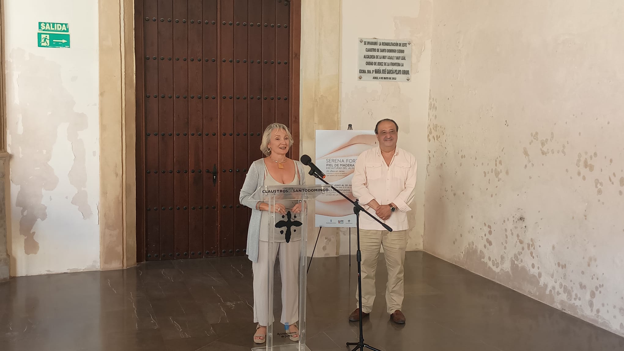La exposición de Serena Fortin permanecerá en Los Claustros hasta el 25 de julio 