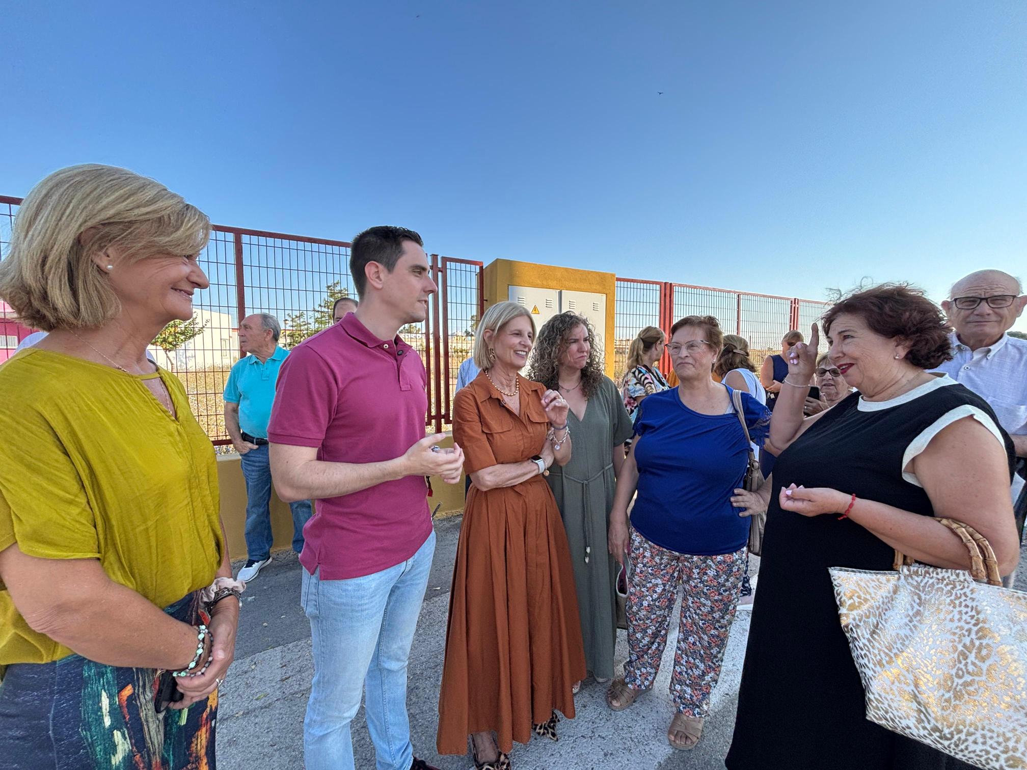 La alcaldesa anuncia el inicio de las obras en la rotonda de San José Obrero