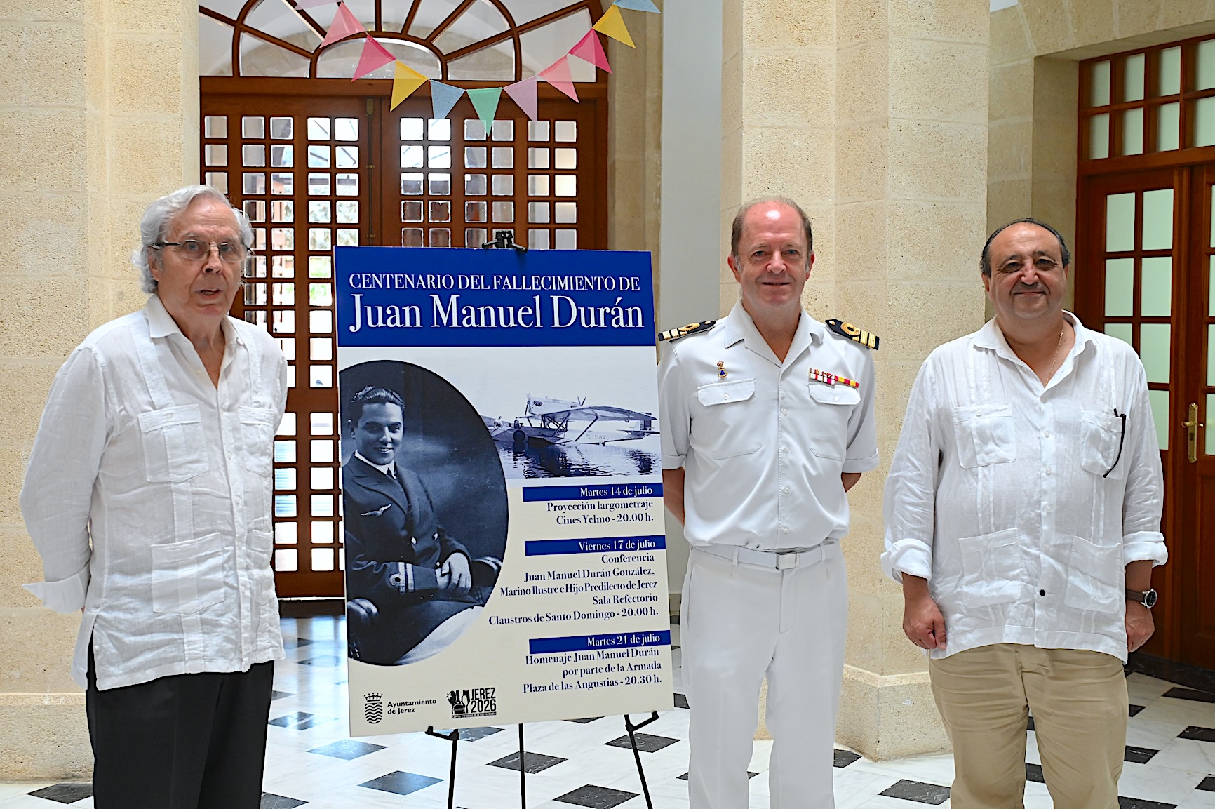 Francisco Zurita ha presentado los actos del centenario de José Manuel Durán