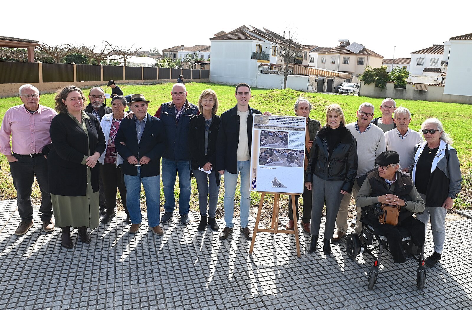 Archivo. La alcaldesa presentó a los vecinos el proyecto de aparcamiento de La Marquesa